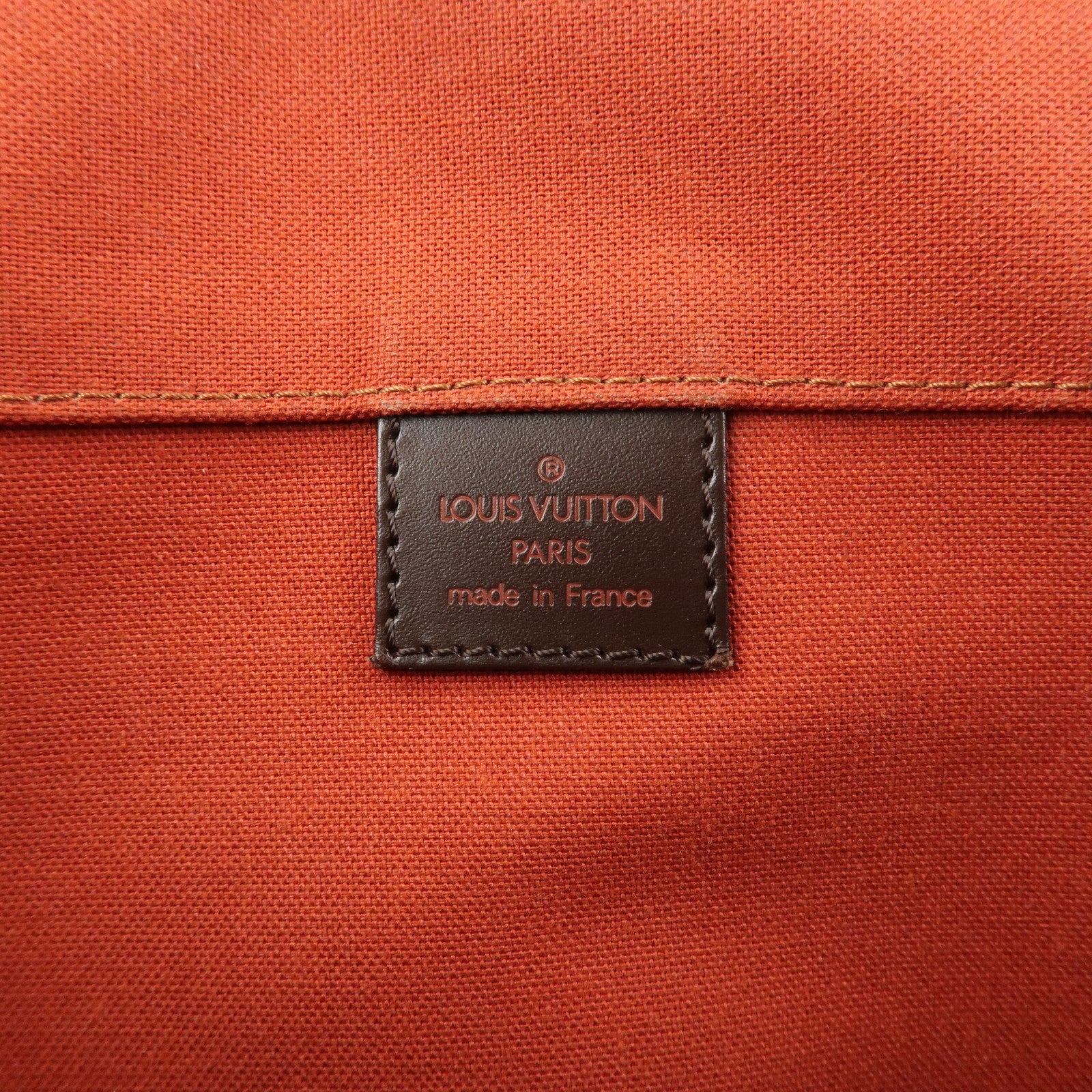 Louis Vuitton Damier Bastille Canvas Shoulder Bag Brown N45258