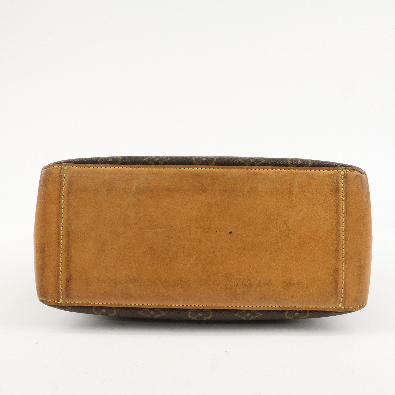 Louis Vuitton Monogram Canvas Cabas Piano Tote Bag Hand Bag M51148 Used