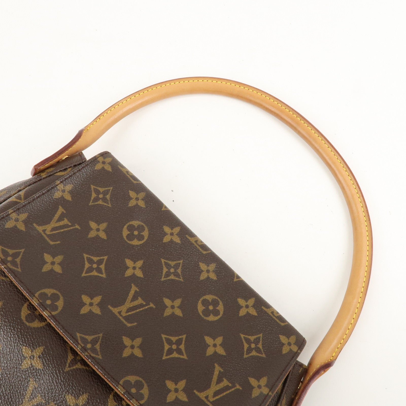 Louis Vuitton Monogram Mini Looping Shoulder Bag Brown M51147
