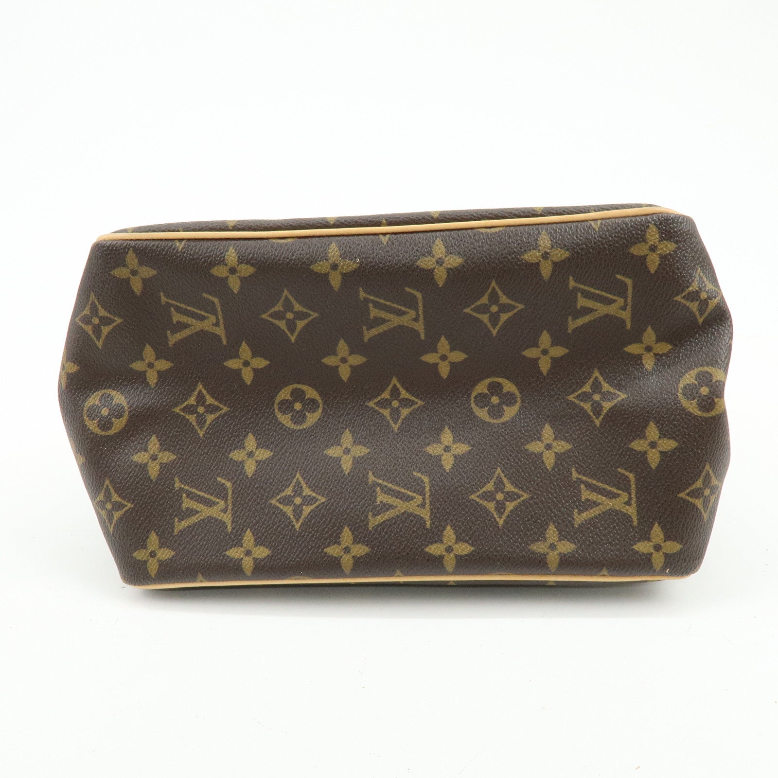 Louis Vuitton Monogram Batignolles Tote Bag Hand Bag Brown M51156