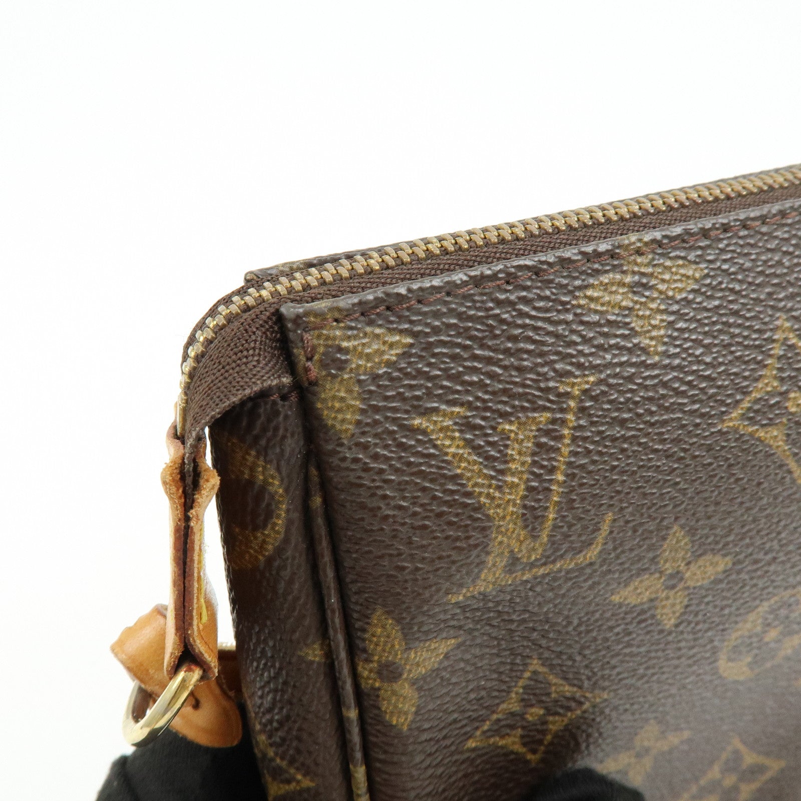 Louis Vuitton Monogram Pochette Accessoires Pouch Hand Bag M51980