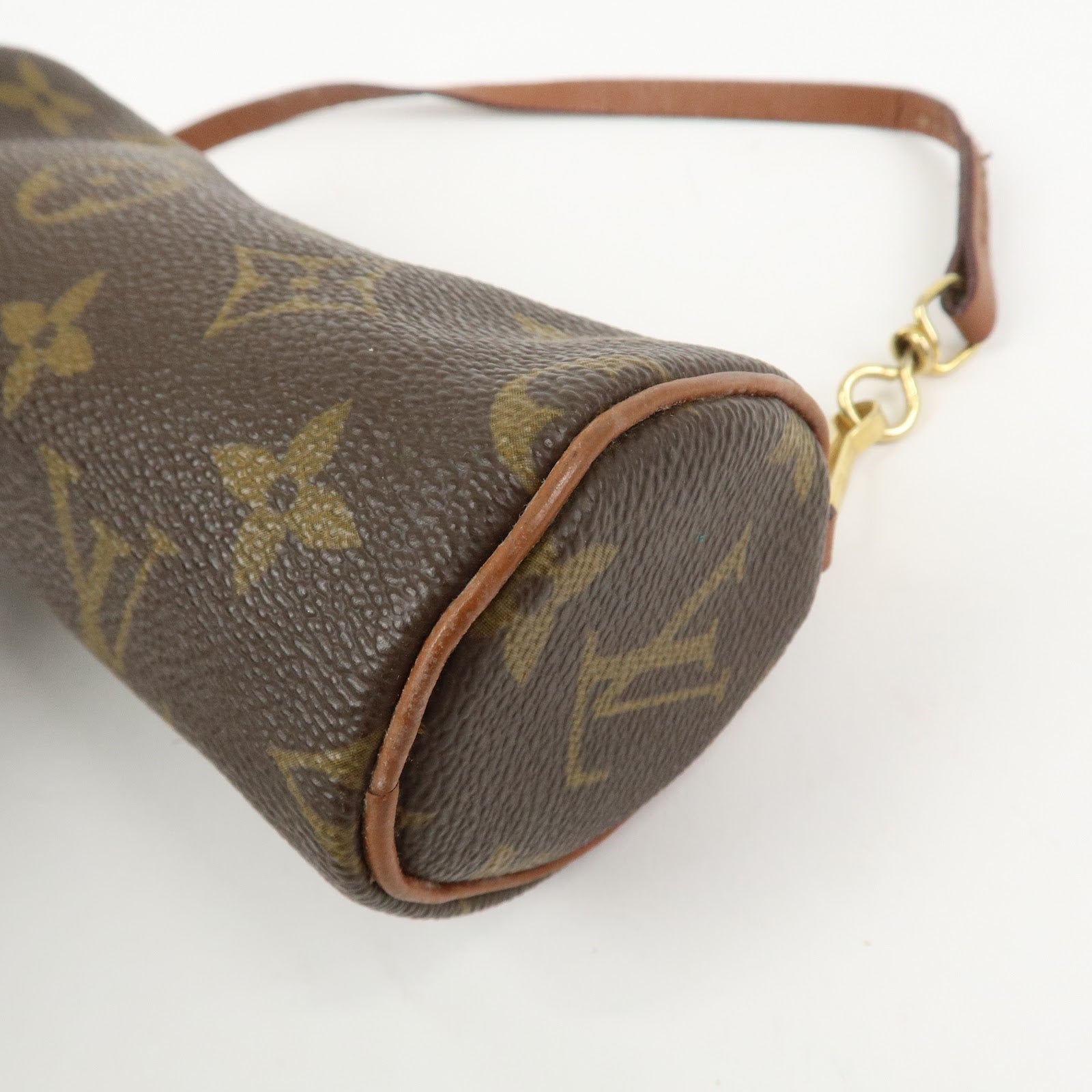 Louis Vuitton Monogram Mini Pouch for Papillon Bag Old Style Brown