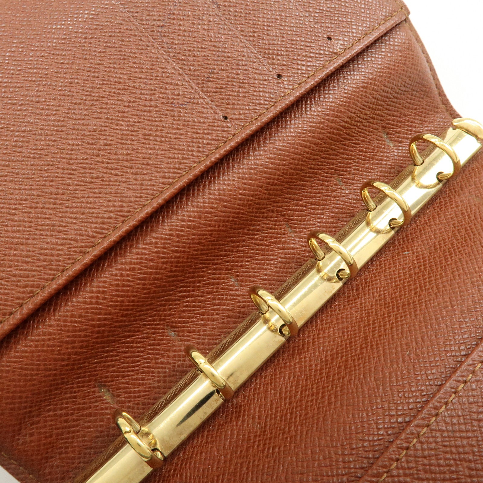 Louis Vuitton Monogram Agenda PM Planner Cover Brown R20005