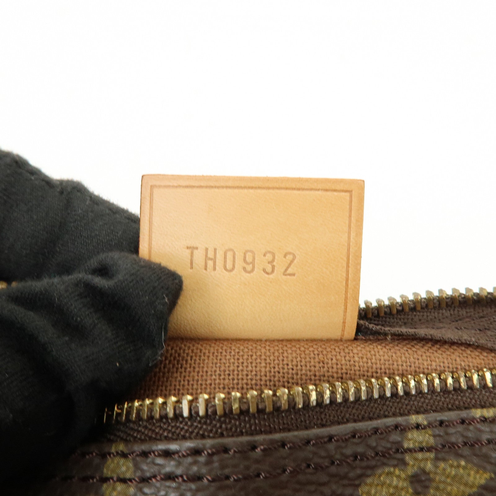 Louis Vuitton Monogram Mini Speedy Hand Bag Brown M41534