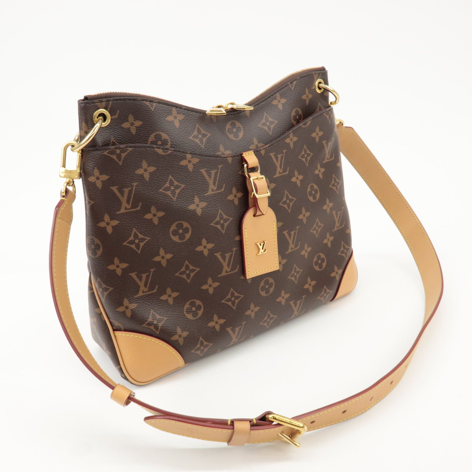 Louis Vuitton Monogram Odeon NM MM Crossbody Bag M45355 Used
