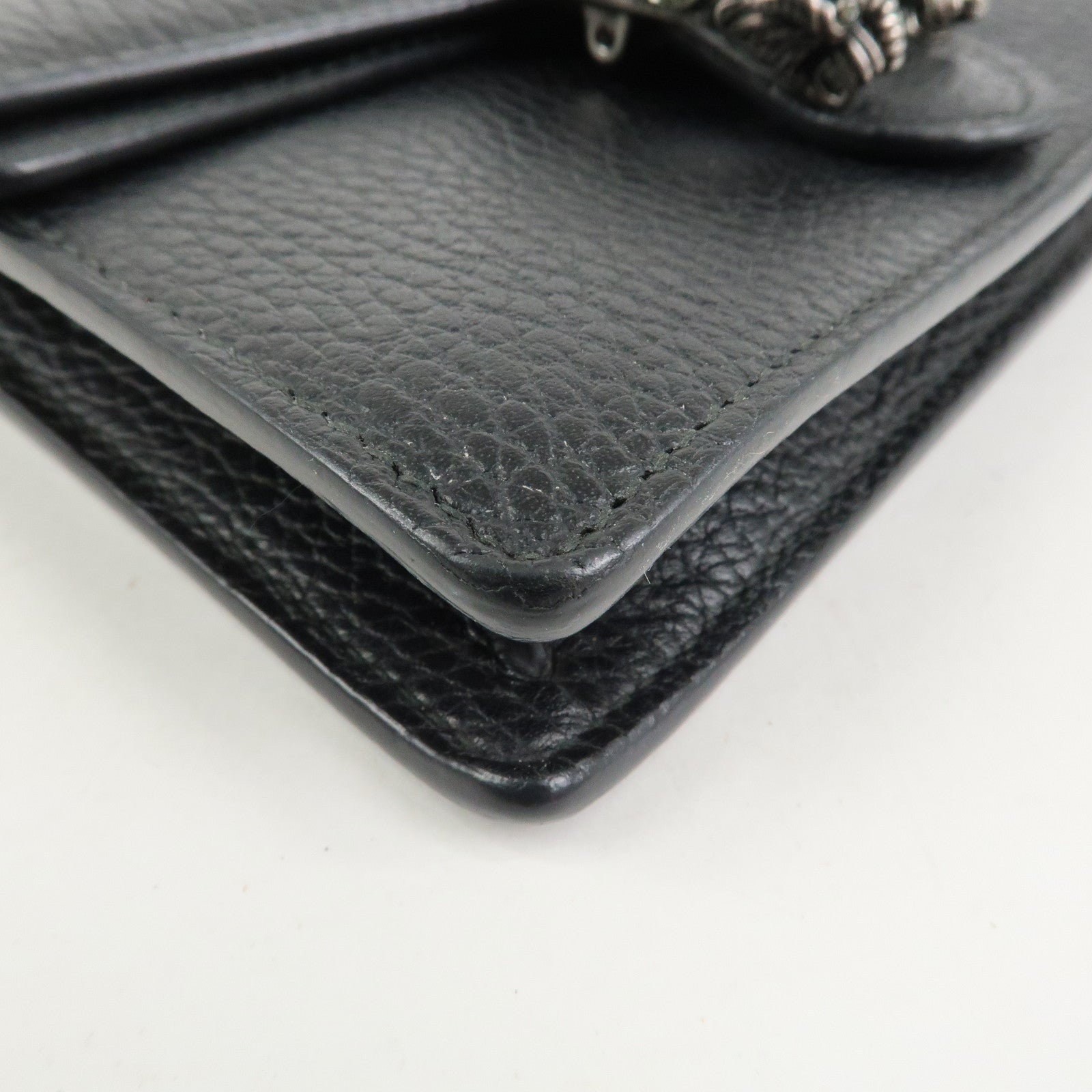 GUCCI Dionysus Super Mini Bag Leather Chain Shoulder Bag 476432