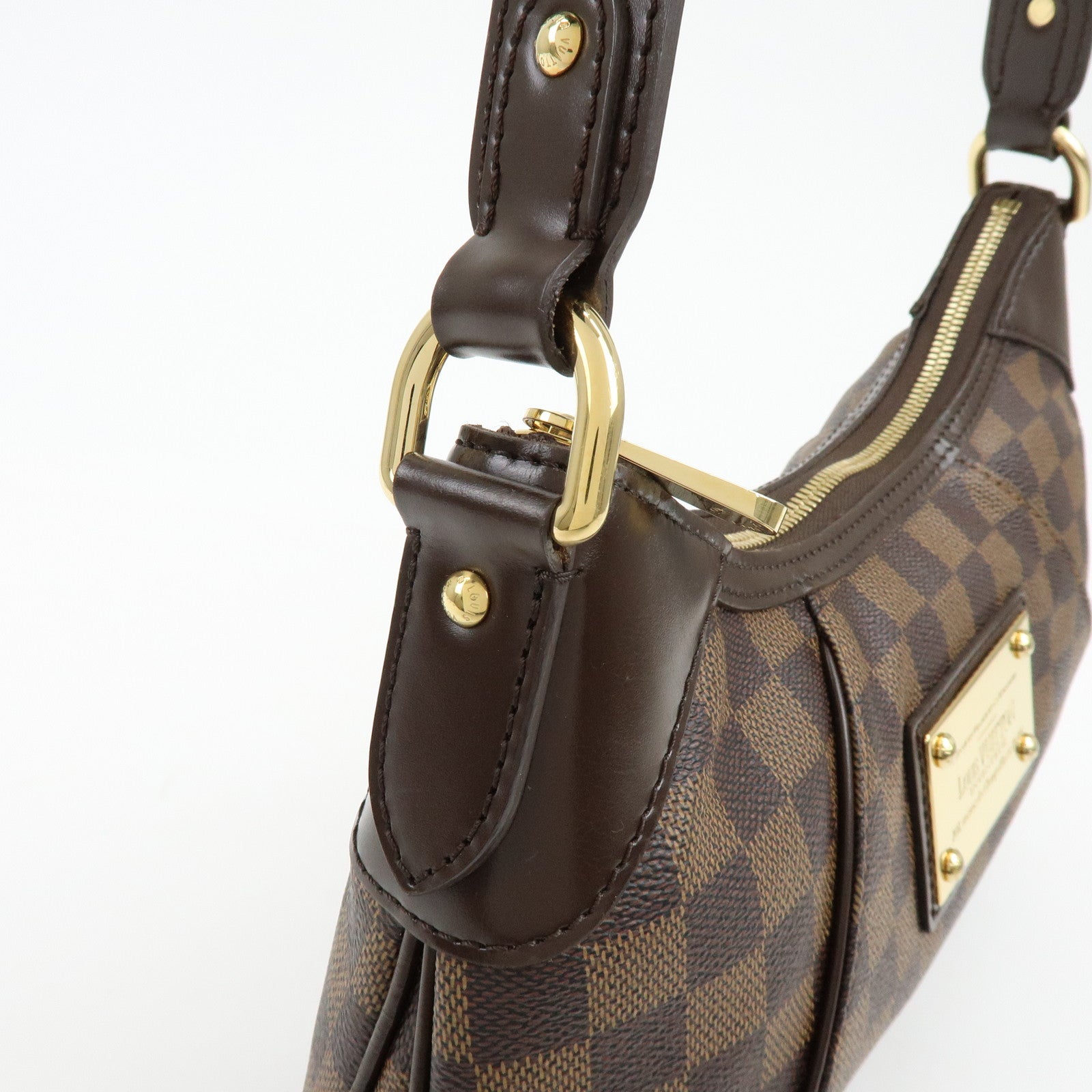 Louis Vuitton Damier Ebene Thames PM Shoulder Bag Hand Bag N48180