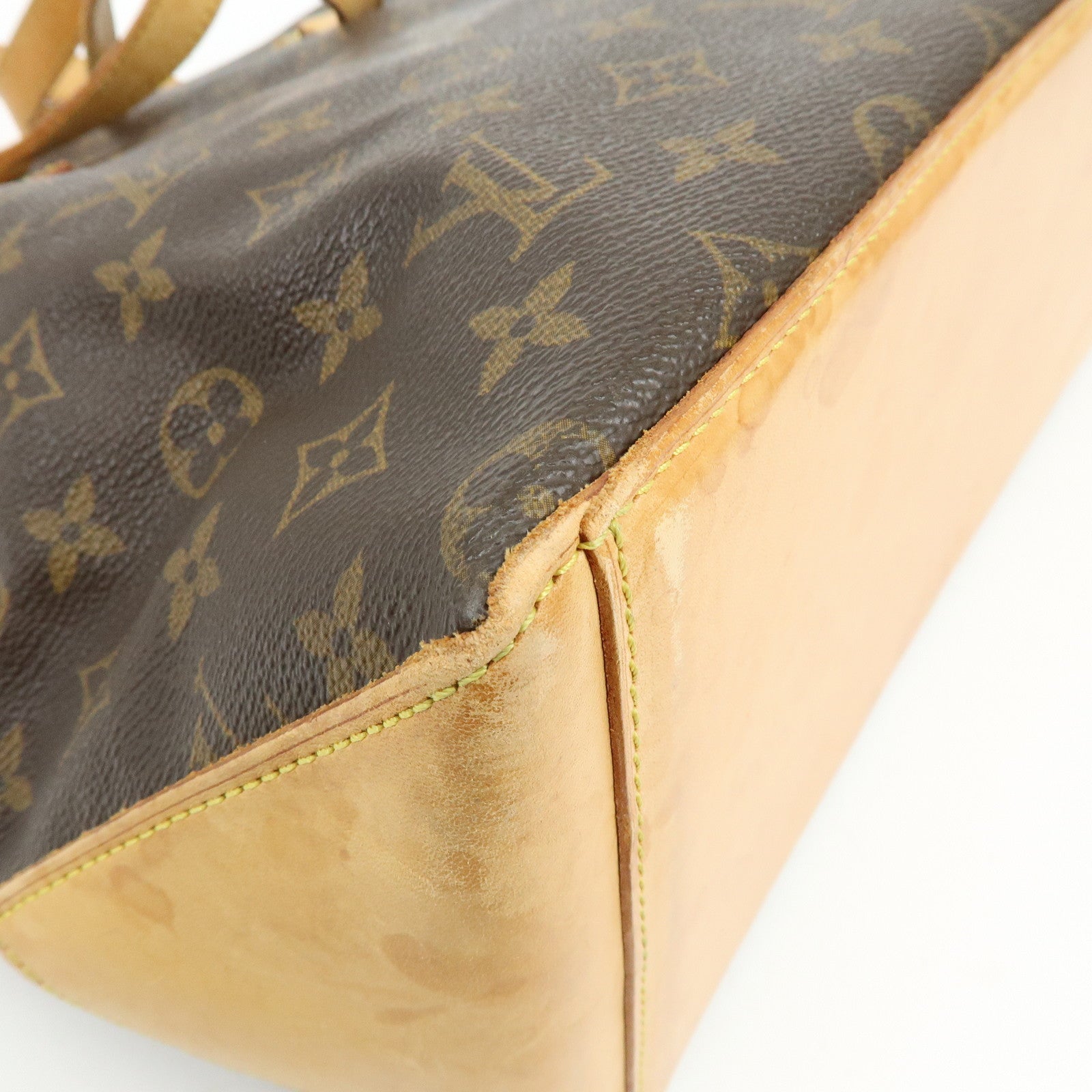 Louis Vuitton Monogram Cabas Mezzo Tote Bag Shoulder Bag M51151