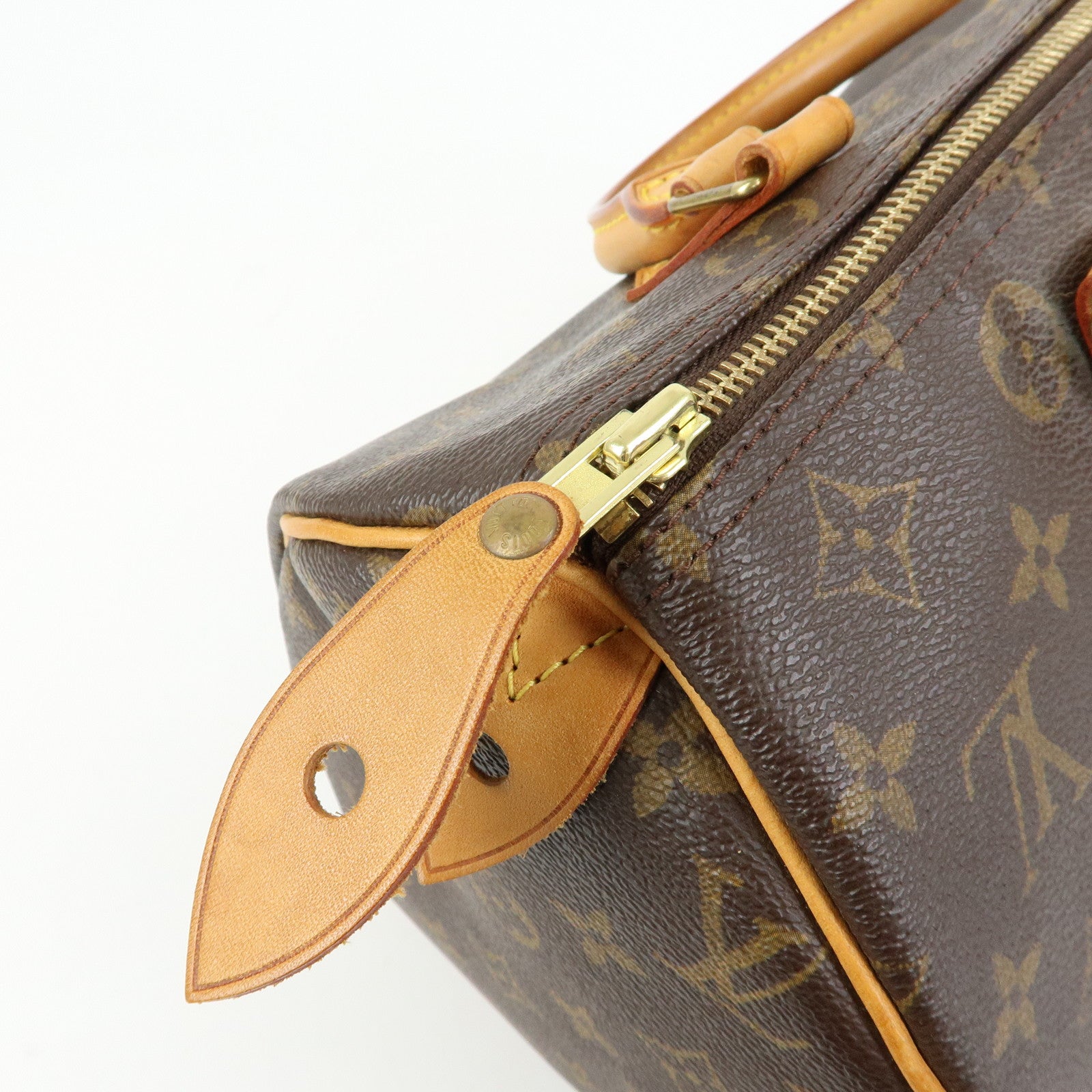 Louis Vuitton Monogram Speedy 30 Boston Bag Hand Bag Brown M41526