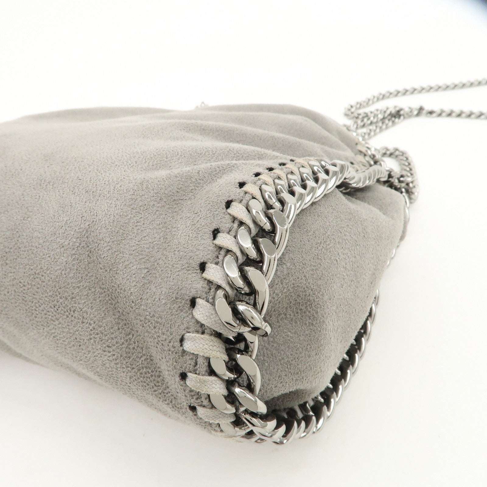 STELLA MCCARTNEY Polyester Falabella 2Way Shoulder Bag Gray