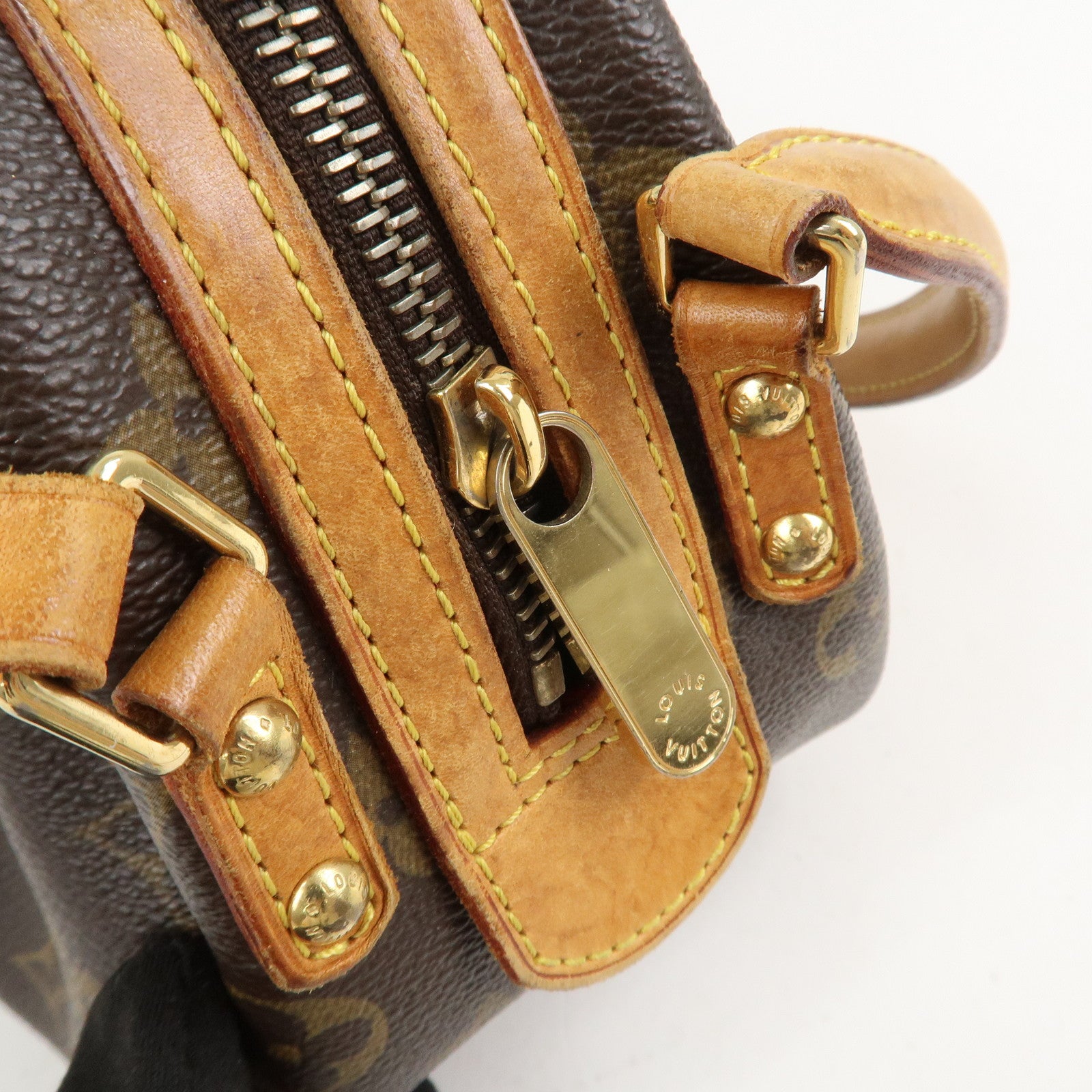 Louis Vuitton Monogram Canvas Clara Hand Bag Shoulder Bag M40057