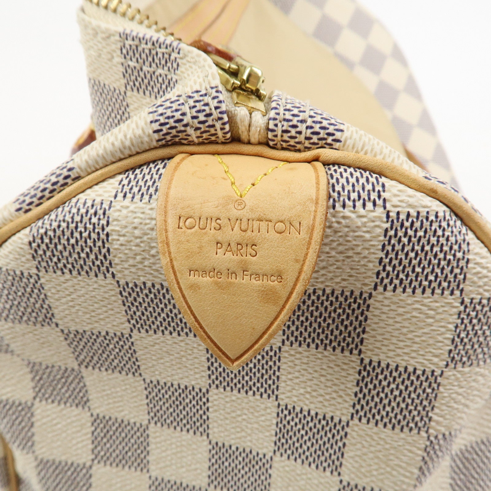 Louis Vuitton Damier Azur Speedy 30 Boston Bag Hand Bag N41533