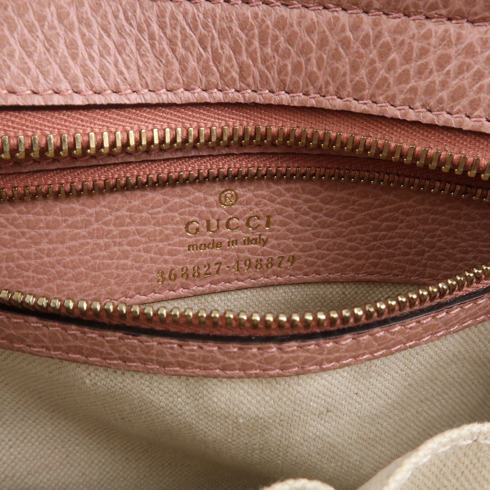 GUCCI Swing Mini GG Marmont 2Way Hand Bag Shoulder Bag Pink 368827