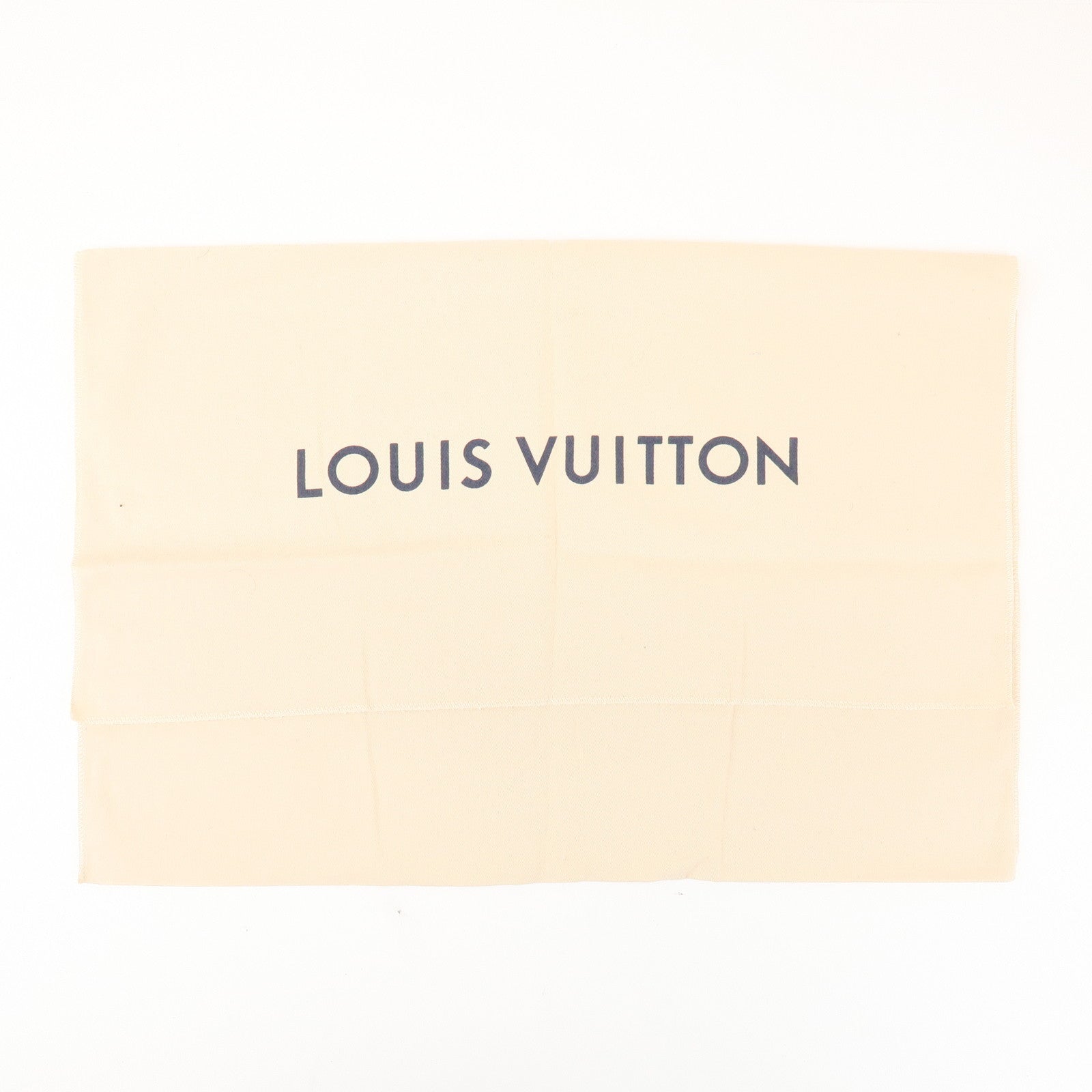 Louis Vuitton Set of 10 Dust Bag Storage Bag Flap Style Beige