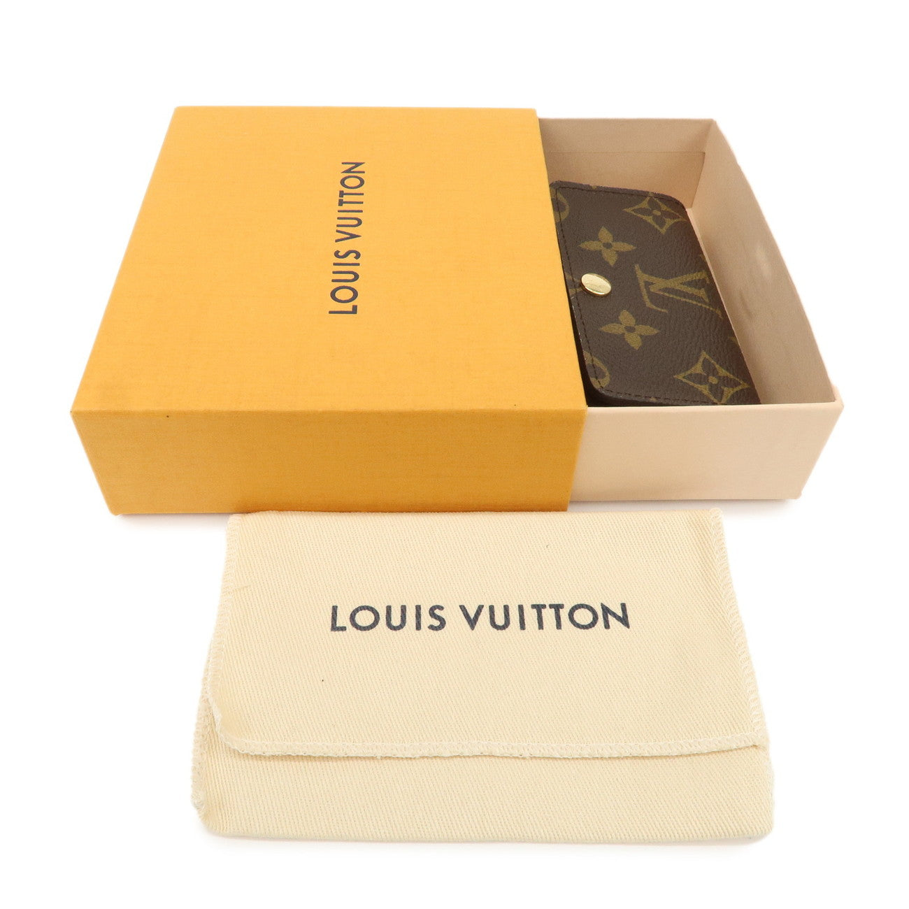 Louis Vuitton Monogram Multicles 6 Key Case Key Chain Brown M62630