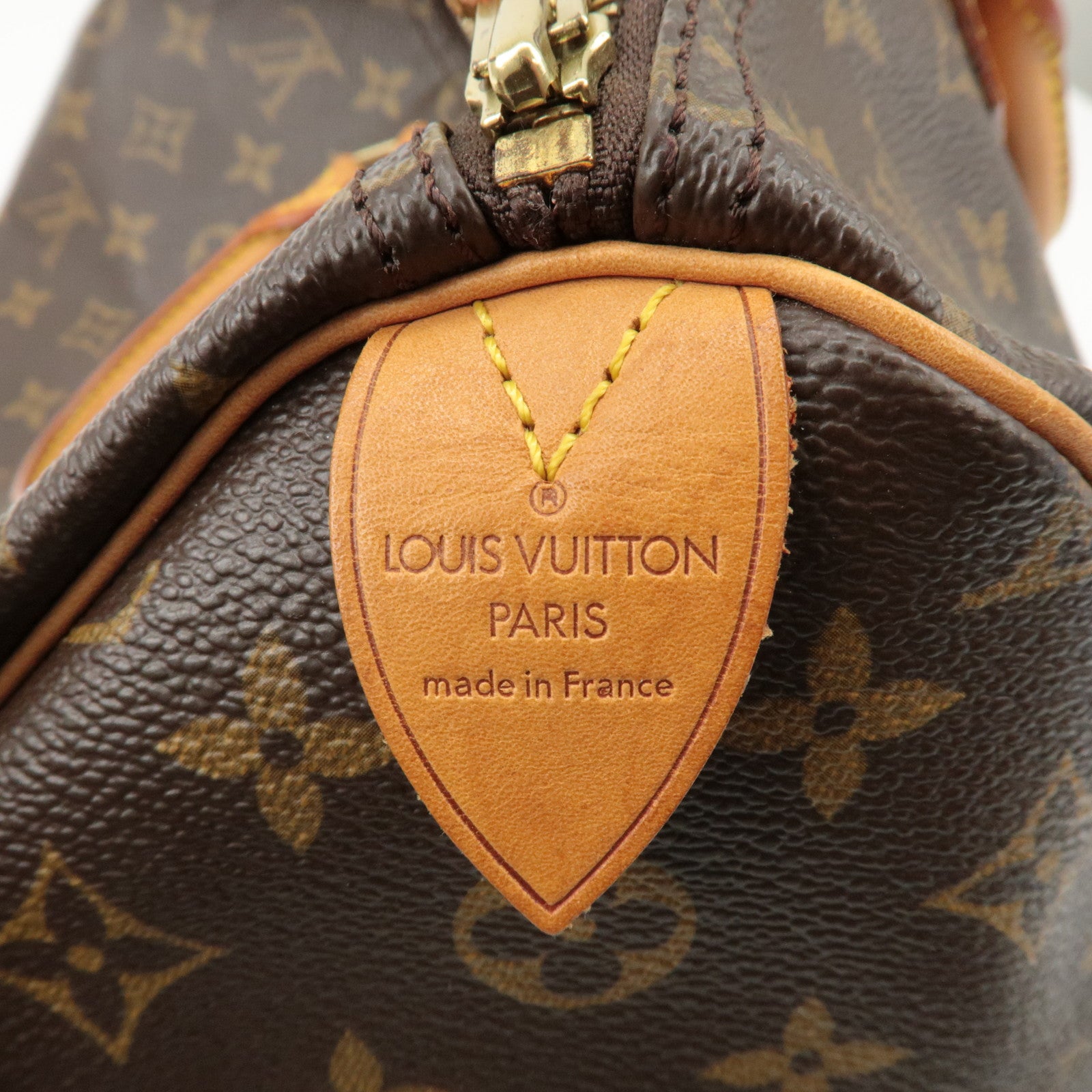 Louis Vuitton Monogram Speedy 35 Boston Bag Hand Bag M41524 Used