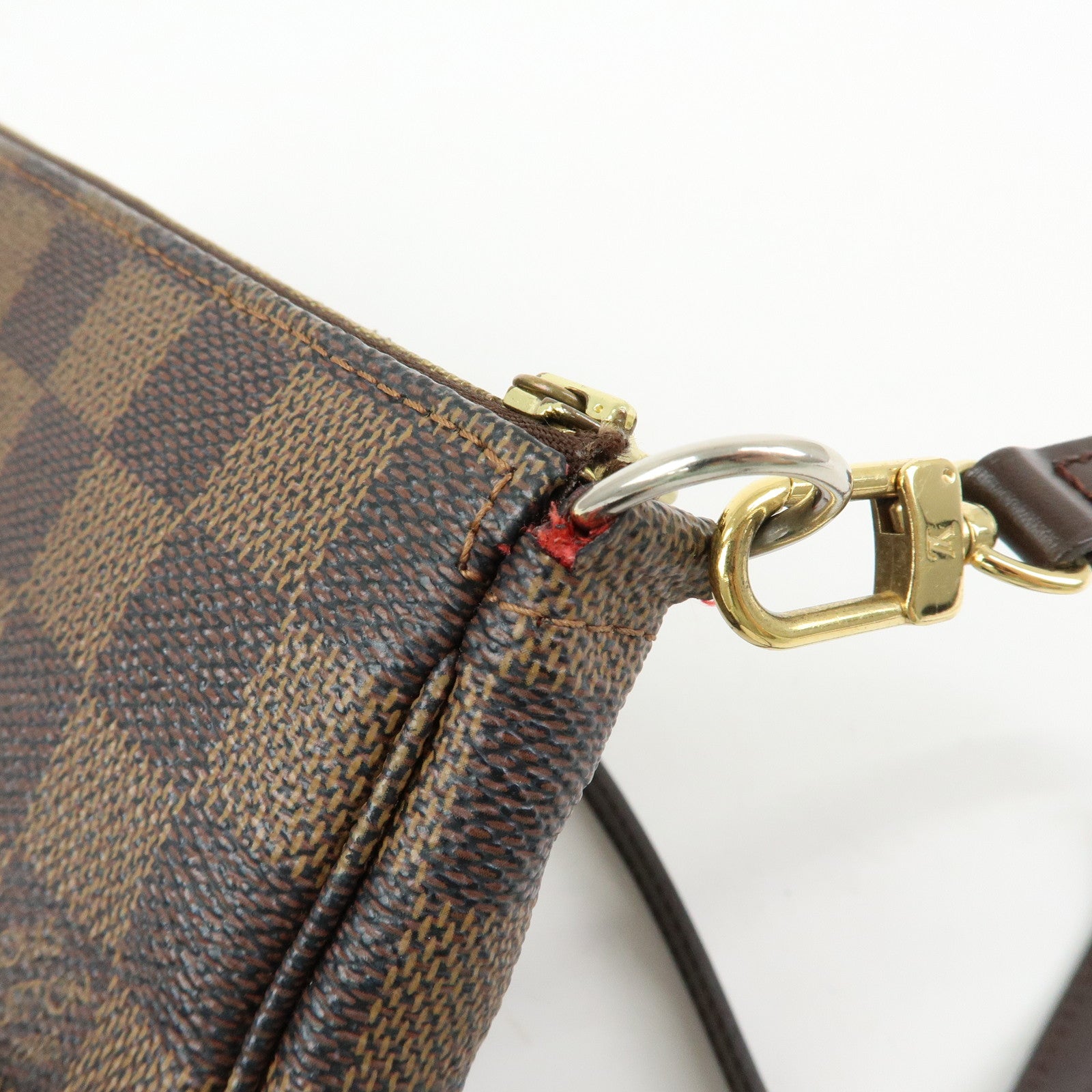 Louis Vuitton Damier Ebene Pochette Accessoires Hand Bag N51985