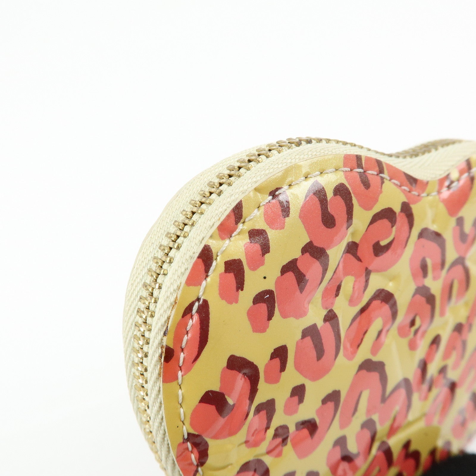 Louis Vuitton Monogram Vernis Porte Monnaie Coeur Coin Case M91473