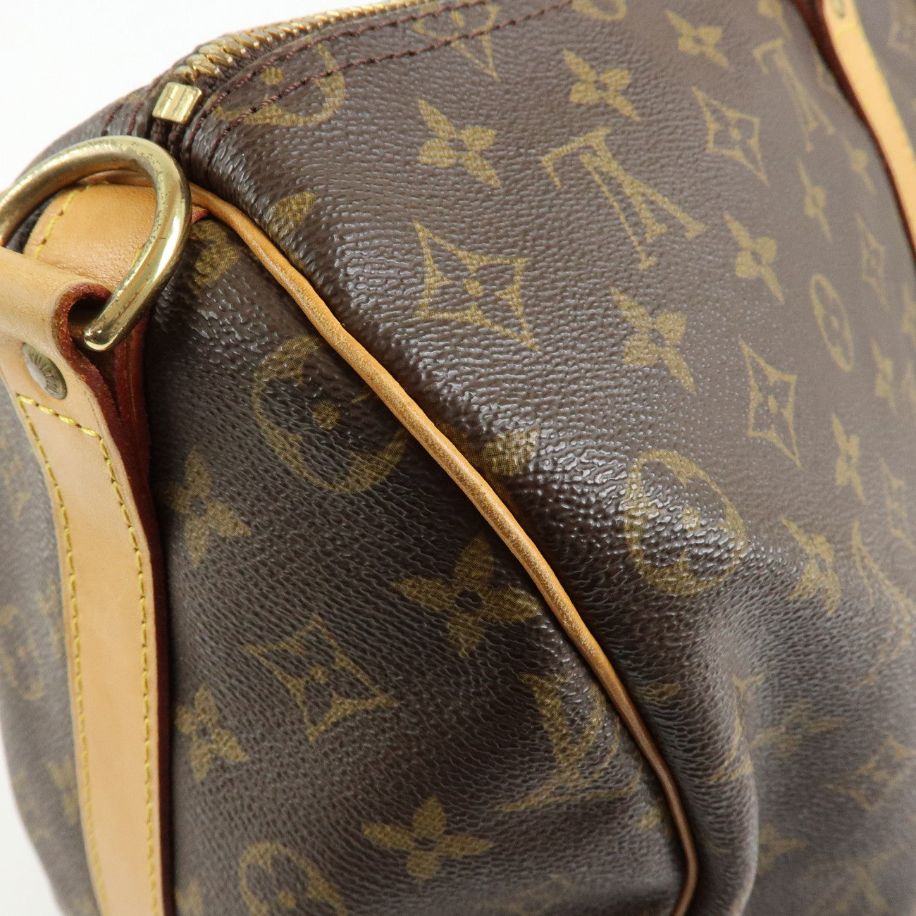 Louis Vuitton Monogram Keep All Bandouliere 50 Boston Bag M41416