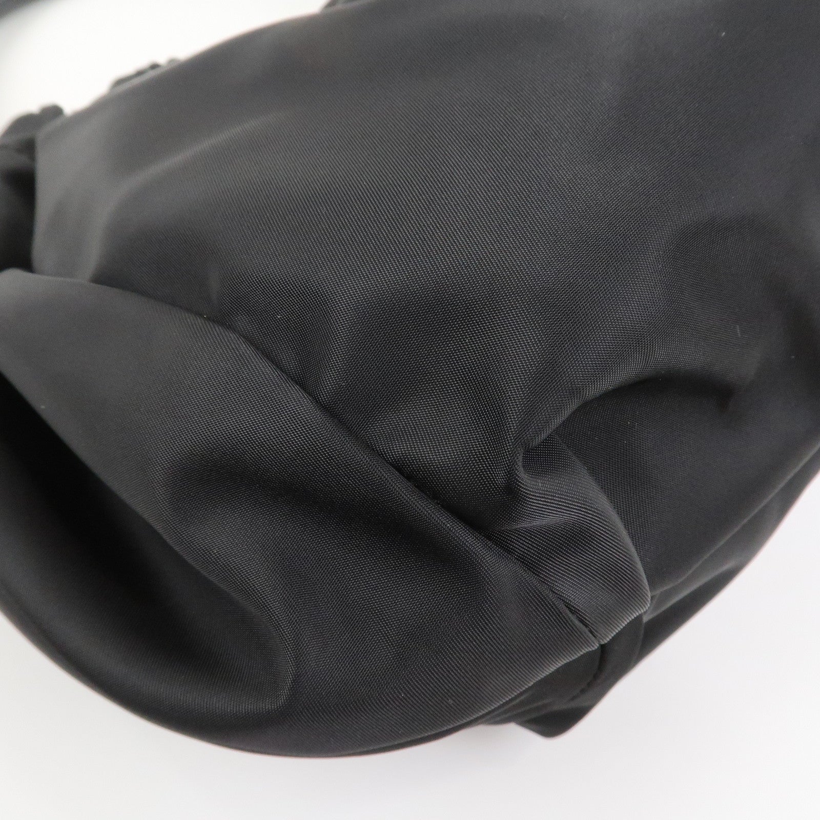 Ferragamo Vara Ribbon Nylon Patent Leather 2Way Hand Shoulder Bag