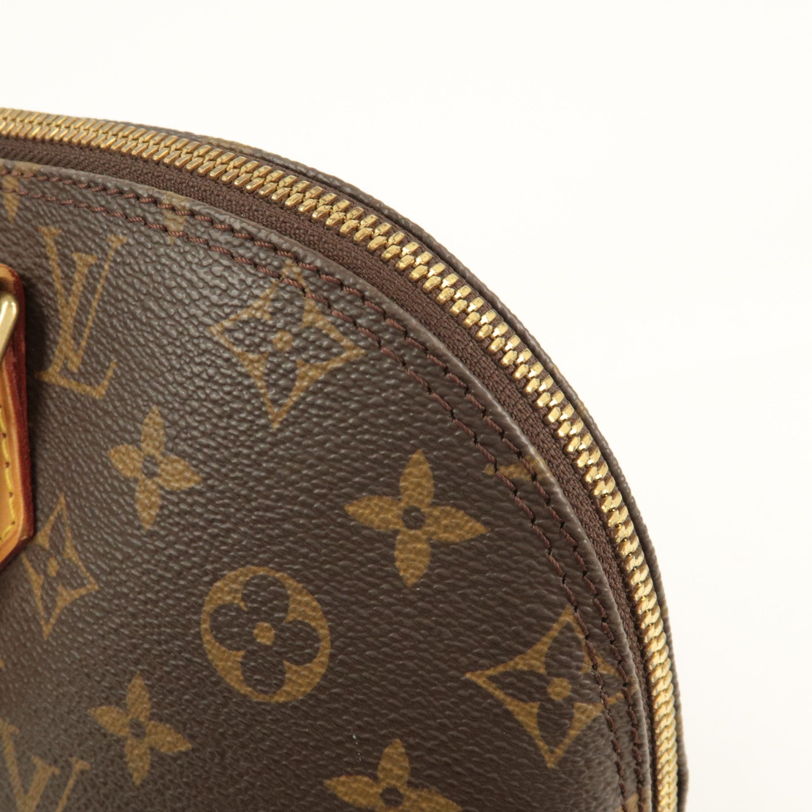 Louis Vuitton Monogram Canvas Alma Hand Bag Brown M51130 Used