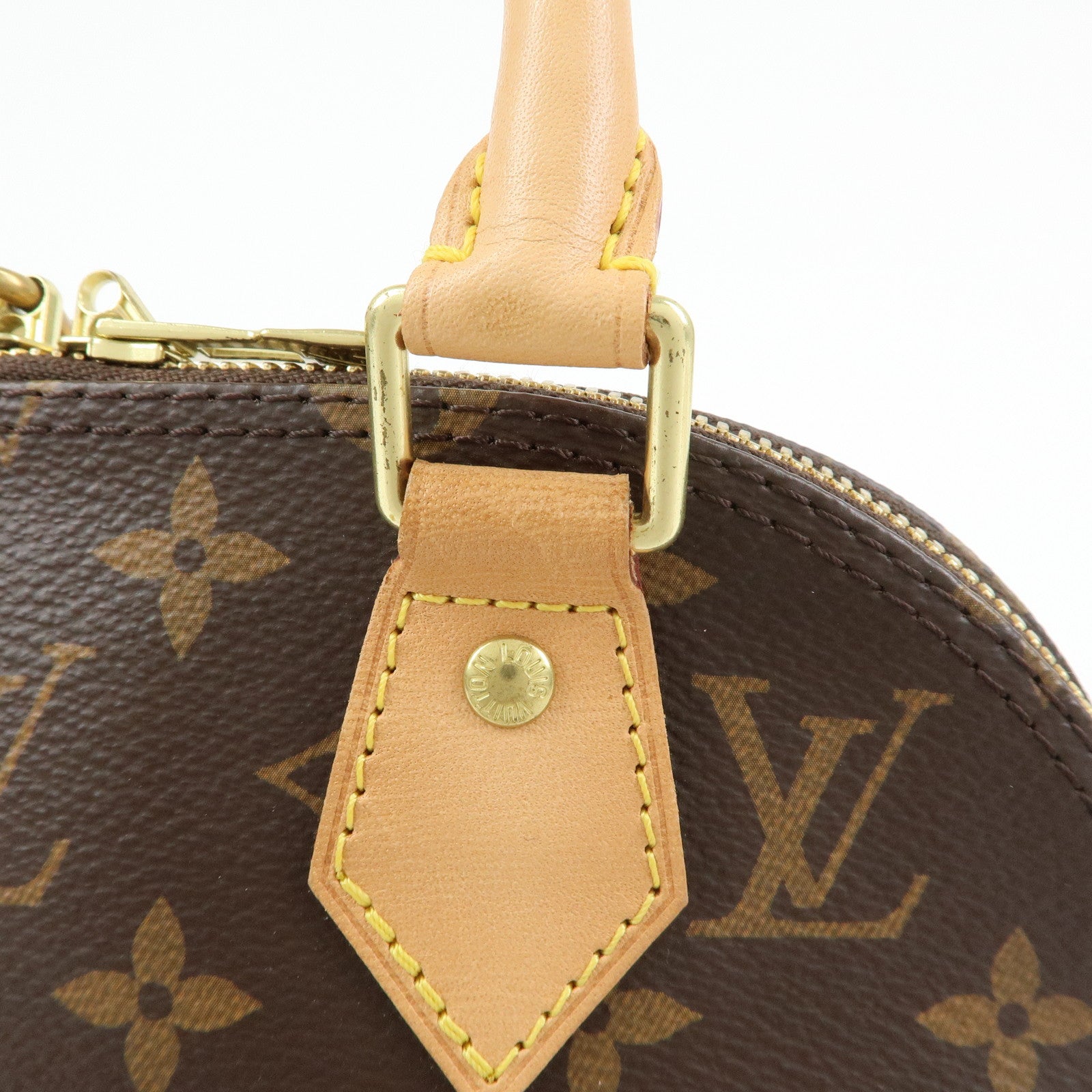 Louis Vuitton Monogram Alma BB 2Way Hand Bag Shoulder Bag M53152