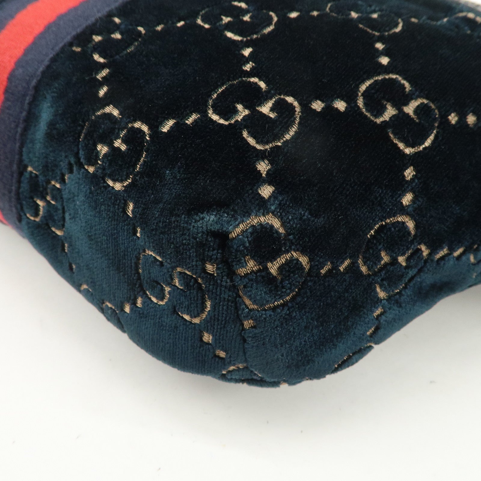 GUCCI Ophidia GG Velvet Leather Waist Bag Crossbody Bag 574968