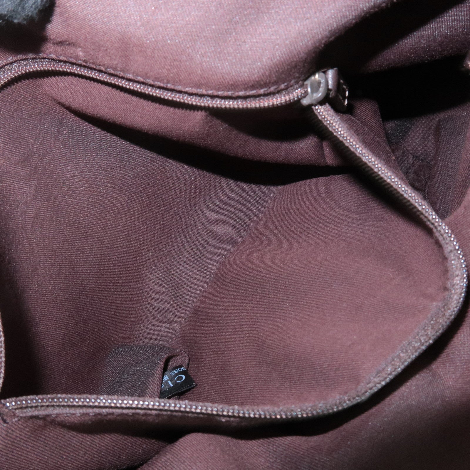 GUCCI Abbey GG Canvas Leather Shoulder Bag Hand Bag Beige Brown 189833 Used