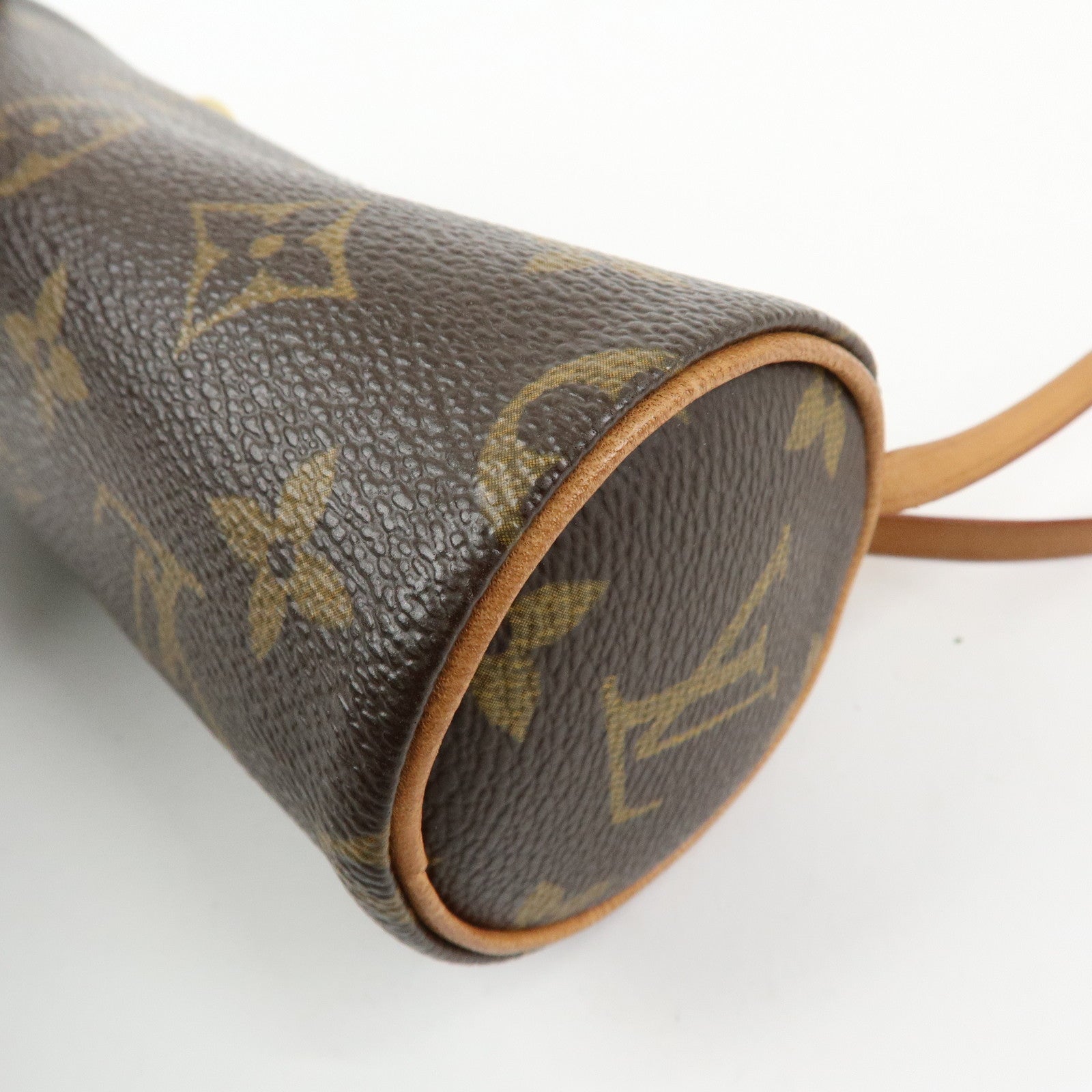 Louis Vuitton Monogram Mini Pouch for Papillon Bag Brown