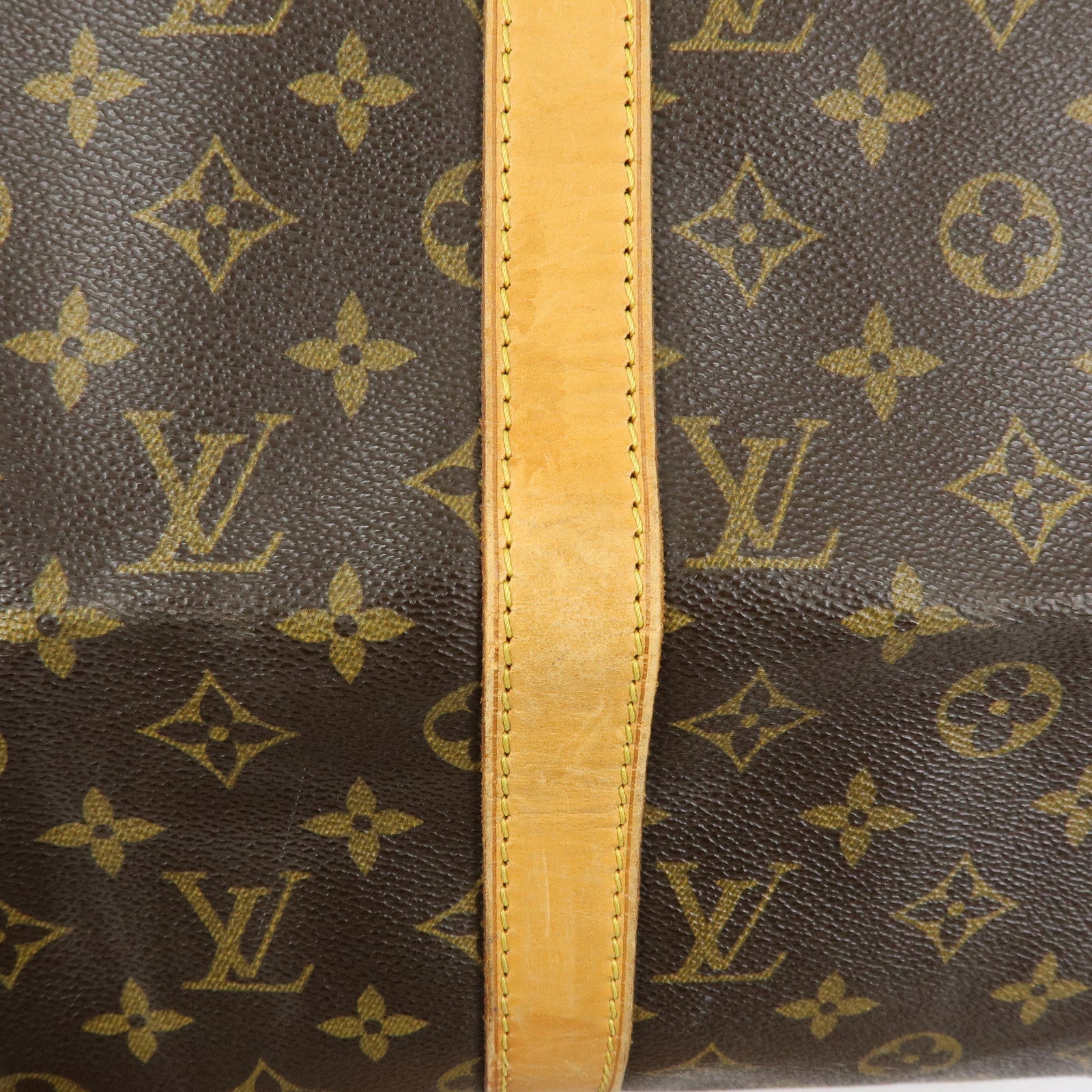 Louis Vuitton Monogram Keep All Bandouliere 50 Boston Bag M41416