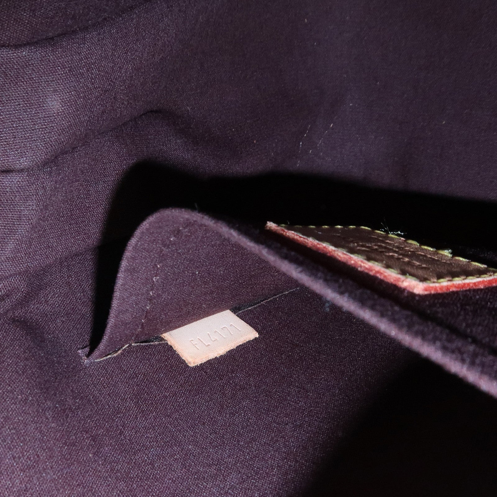 Louis Vuitton Monogram Vernis Leather Belleflower PM M91704 Used