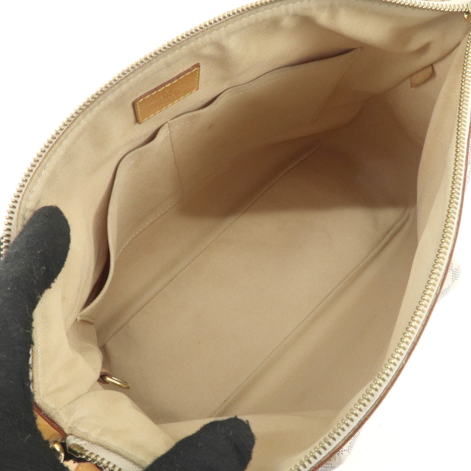 Louis Vuitton Damier Azur Siracusa MM Shoulder Bag N41112 Used