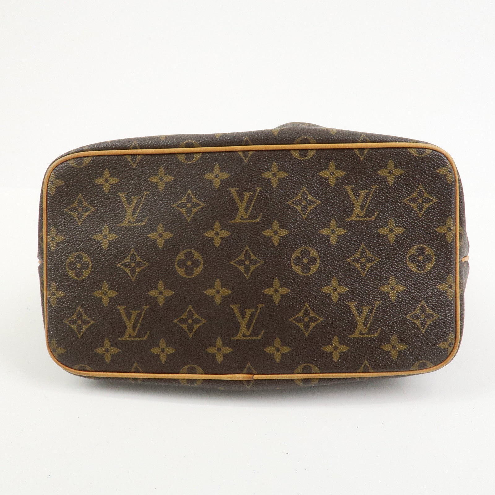 Louis Vuitton Monogram Palermo PM 2Way Bag Hand Bag Brown M40145