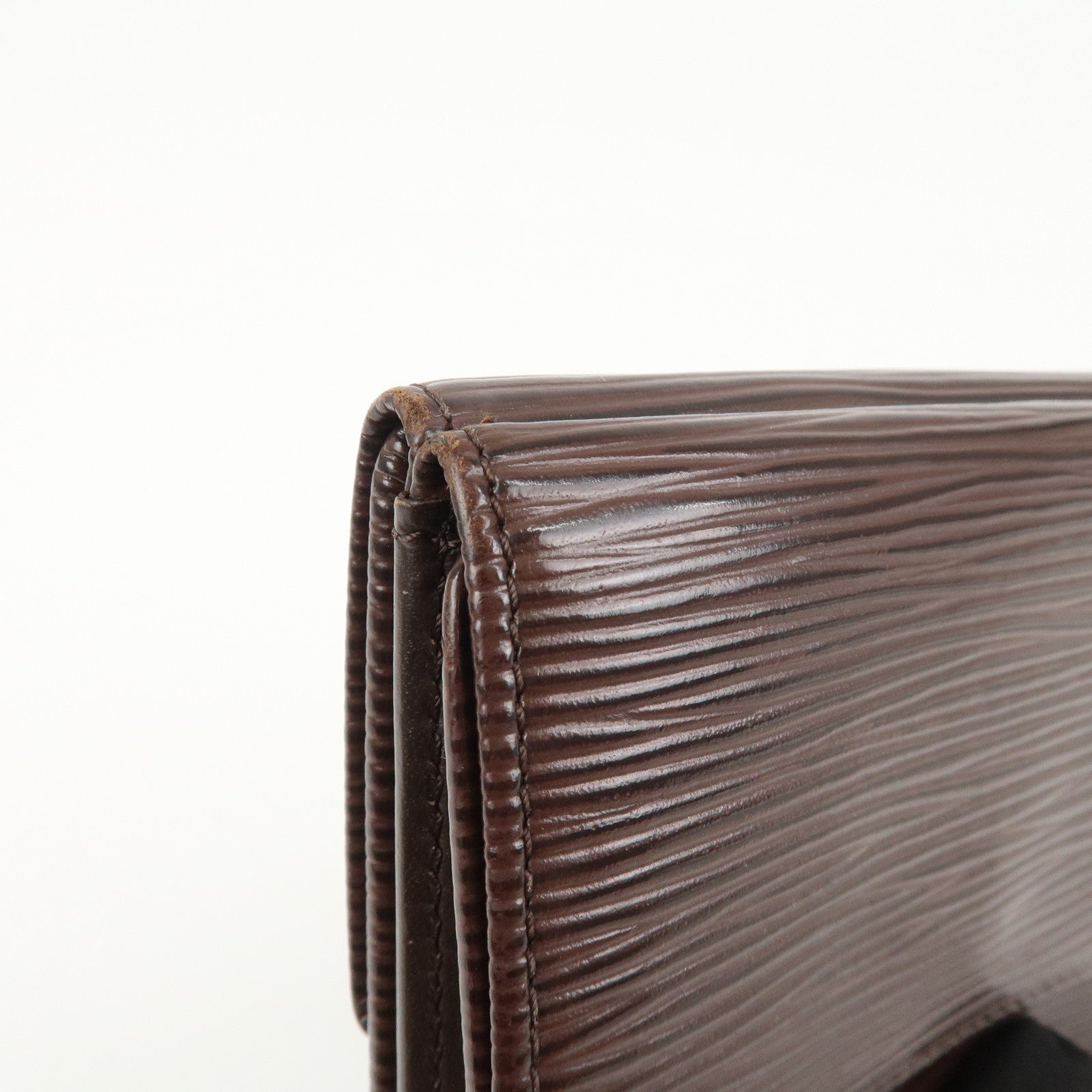 Louis Vuitton Epi Porte Monnaie Billets Carte Credit Mocha M6348D