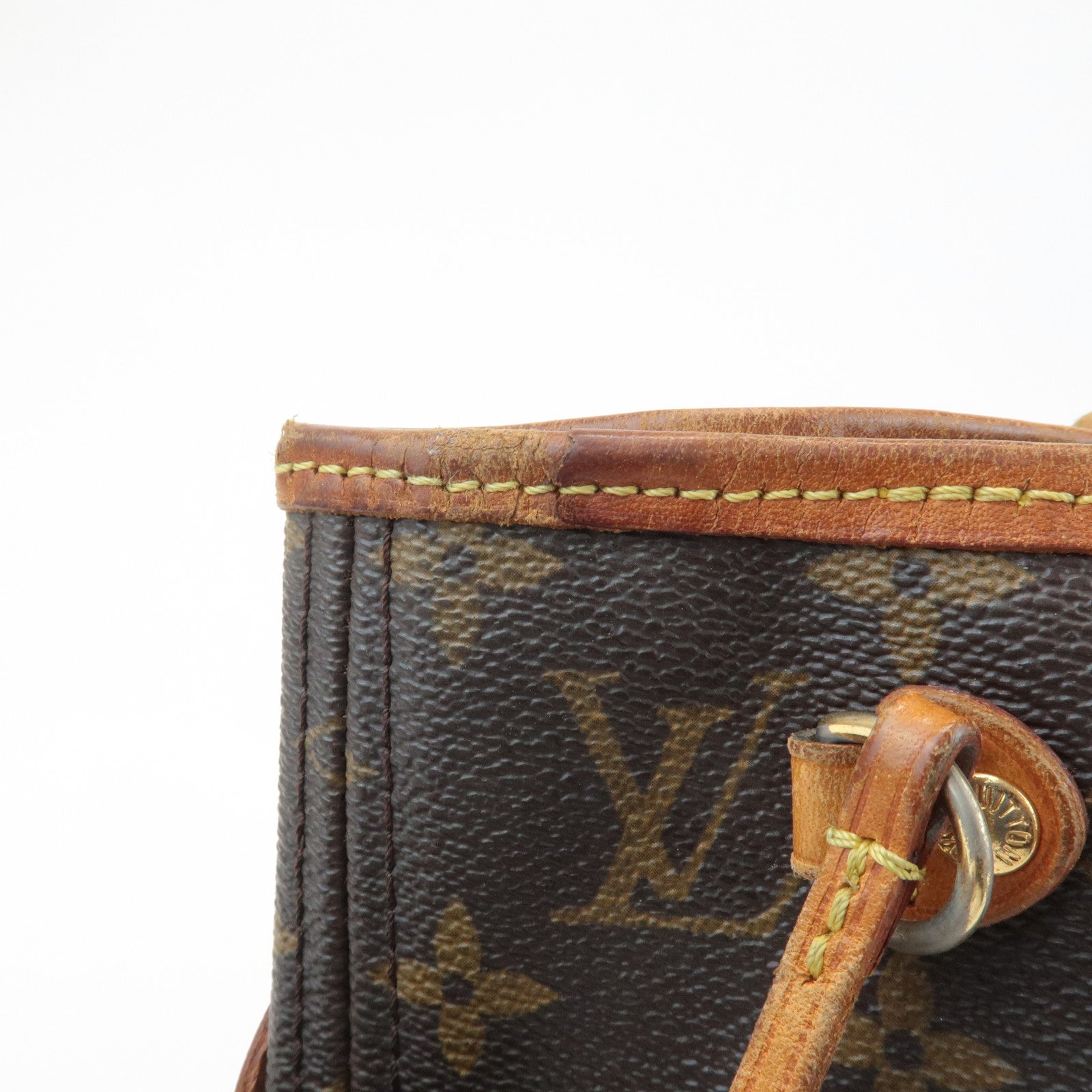 Louis Vuitton Monogram Neverfull PM Tote Bag Hand Bag M40155