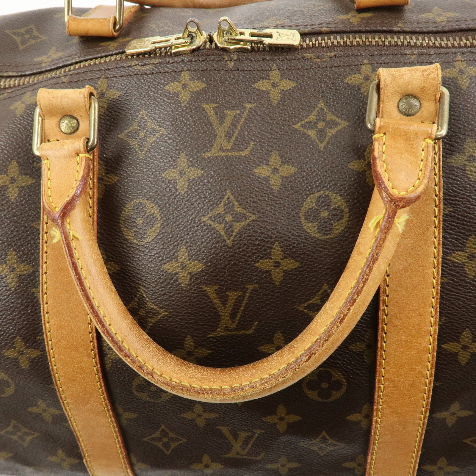 Louis Vuitton Monogram Keep All 60 Boston Bag Travel Bag M41422