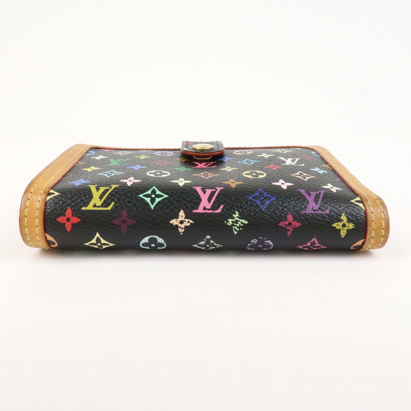 Louis Vuitton Monogram Multicolor Portefeuille Viennois Noir M92988