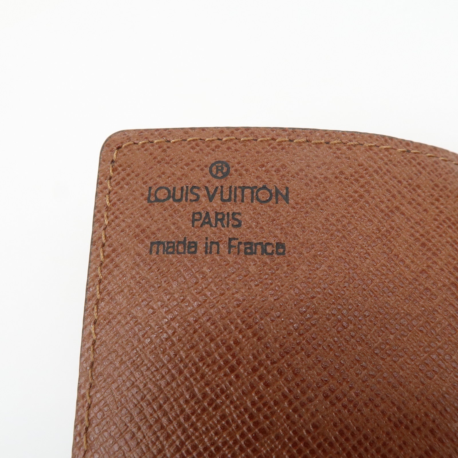 Louis Vuitton Monogram Porte Cartes Credit Pression Brown M60937