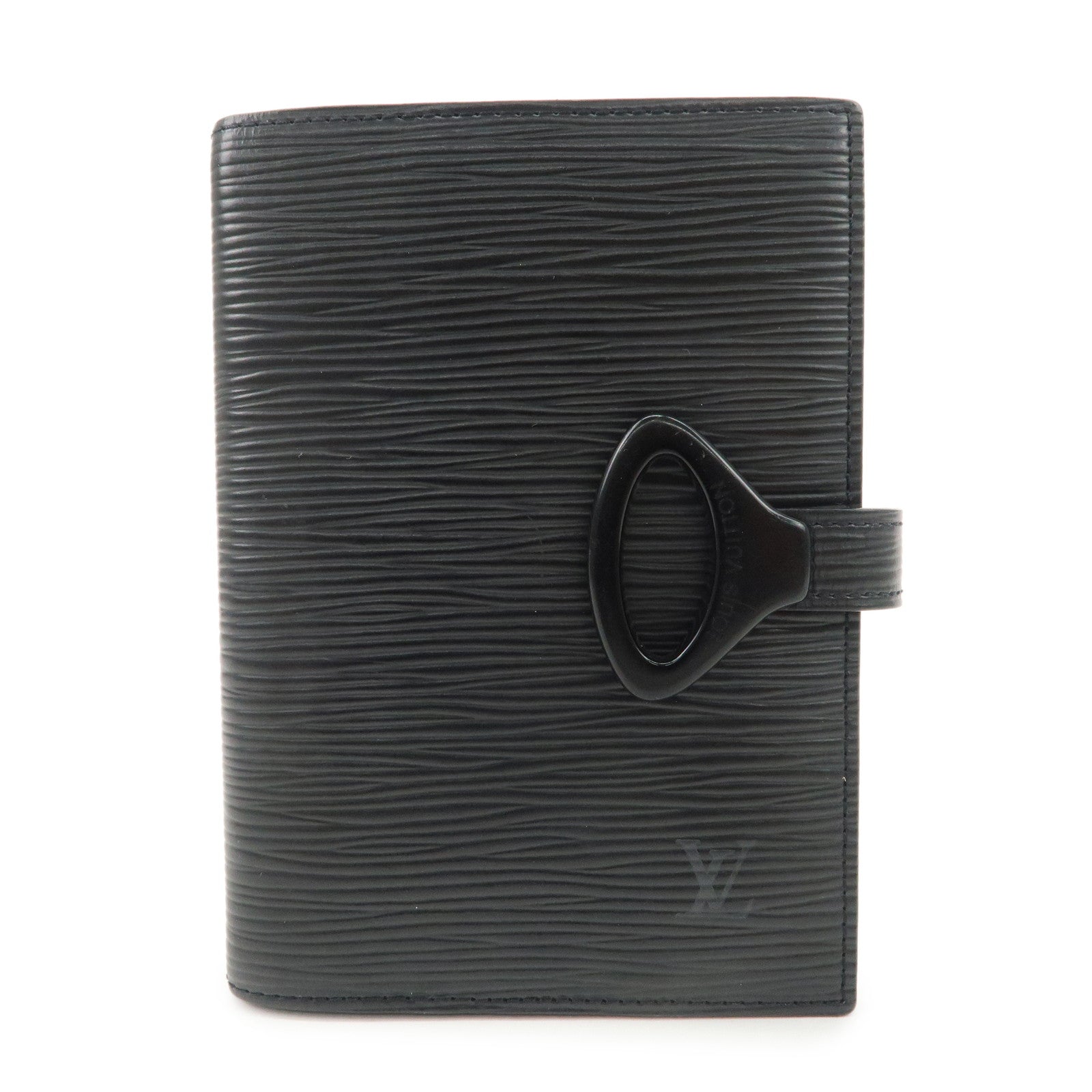 Louis Vuitton Epi Z Agenda PM Planner Cover Noir R20092