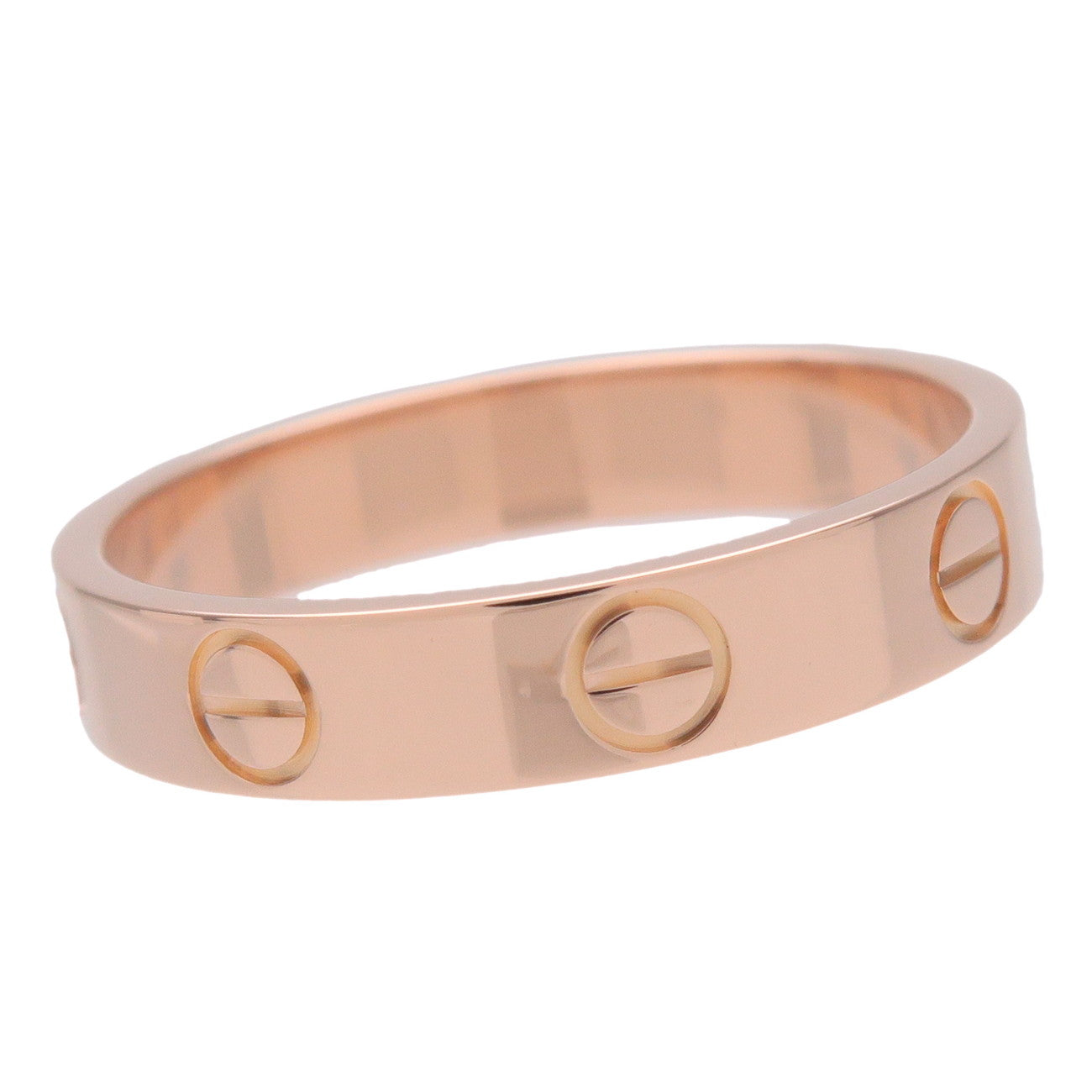 Cartier Mini Love Ring K18 750PG Rose Gold #52 US6 EU52 B4085000