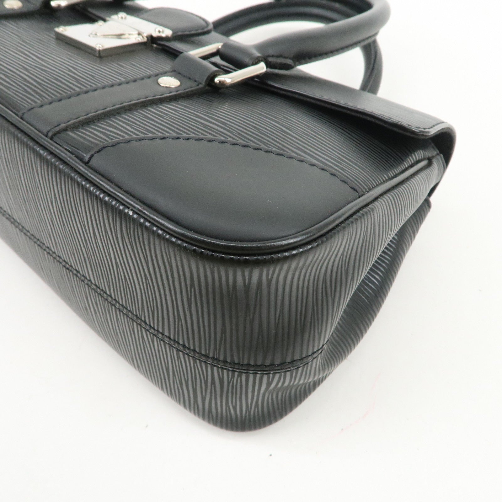 Louis Vuitton Epi Segur PM Hand Bag Noir Black M58822