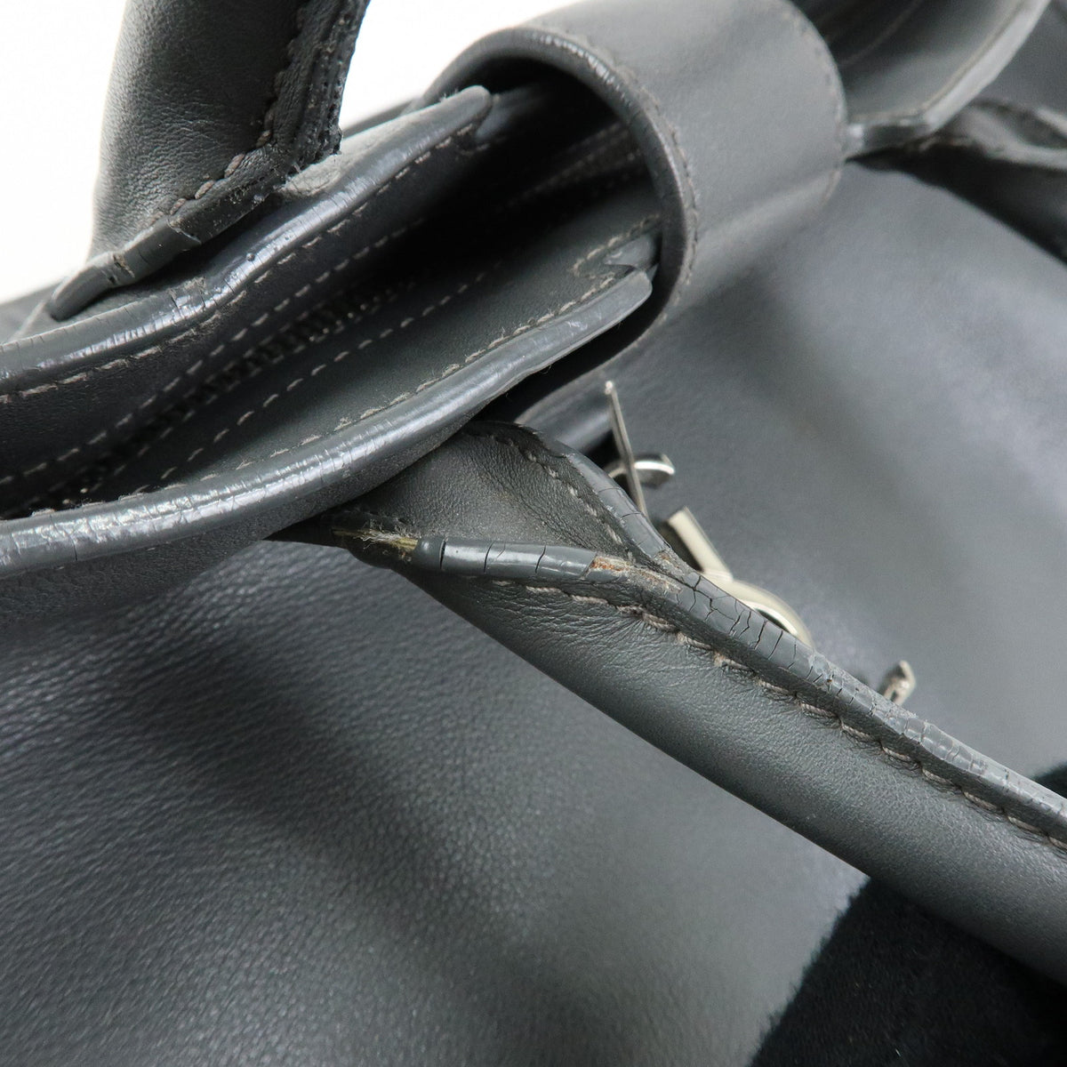 SAINT LAURENT PARIS Casandra Leather 2Way Hand Shoulder Bag 436832