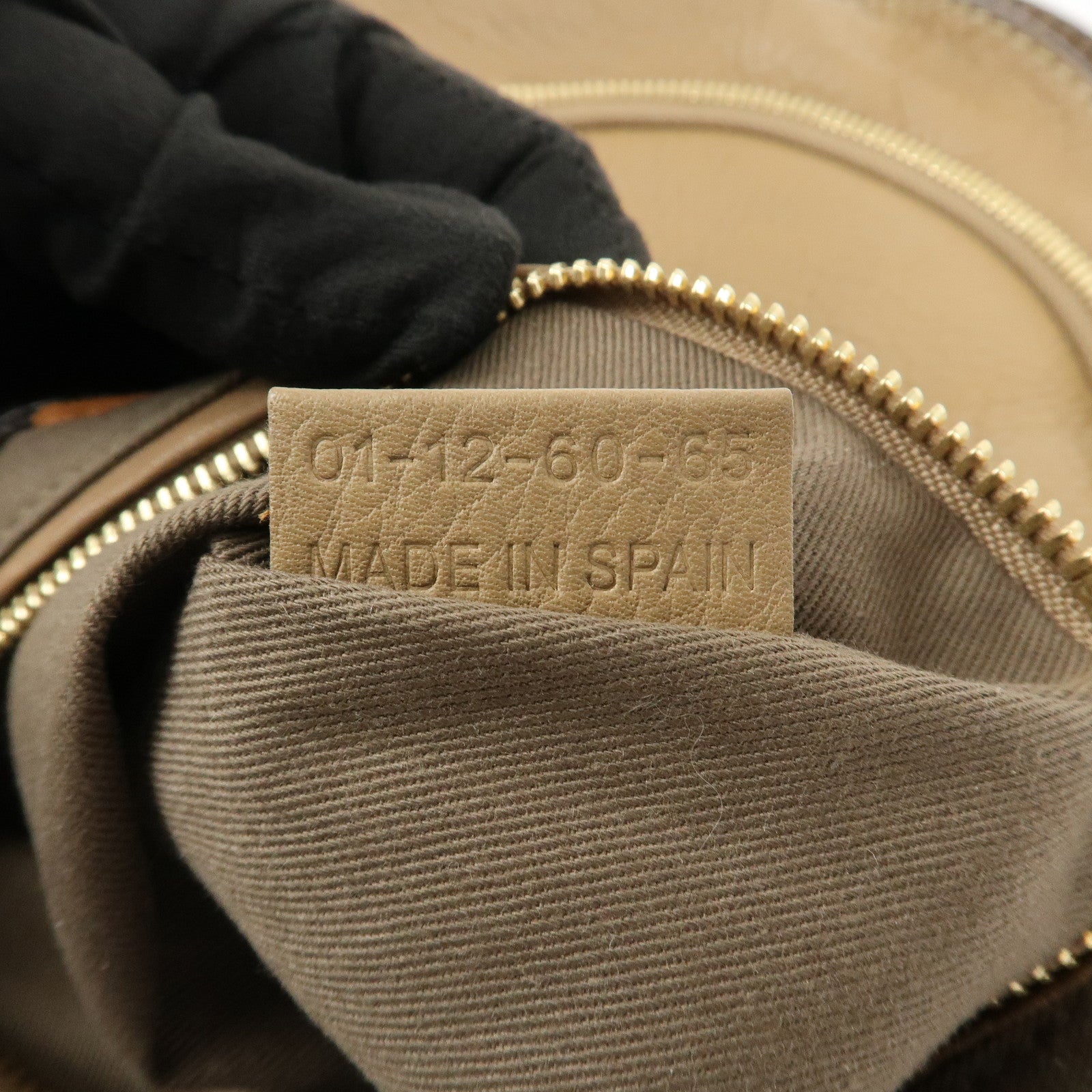 Chloe Marcie Leather Shoulder Bag Crossbody Bag Brown 001-12-60-65