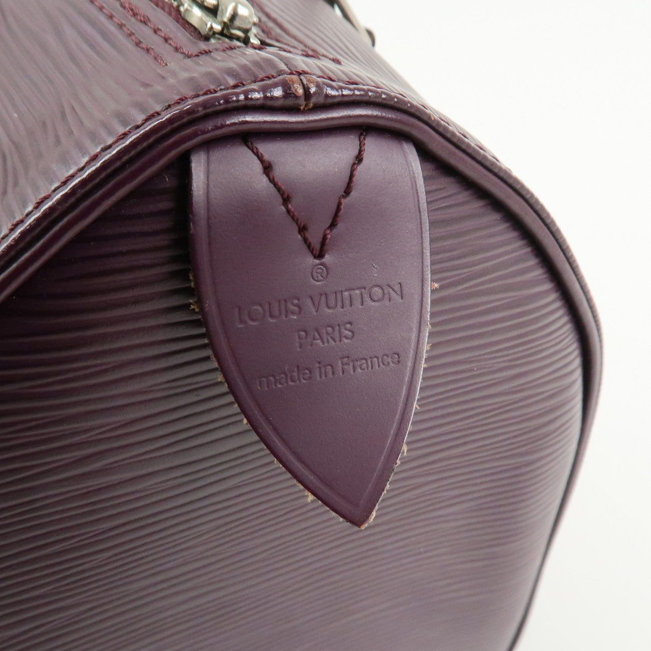Louis Vuitton Epi Leather Speedy 30 Boston Bag Cassis M5923K