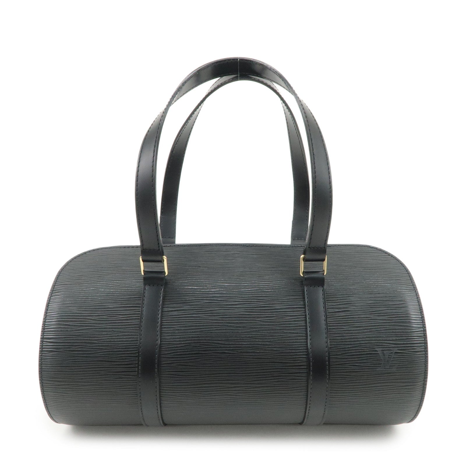 Louis Vuitton Epi Soufflot Hand Bag Shoulder Bag Noir M52862