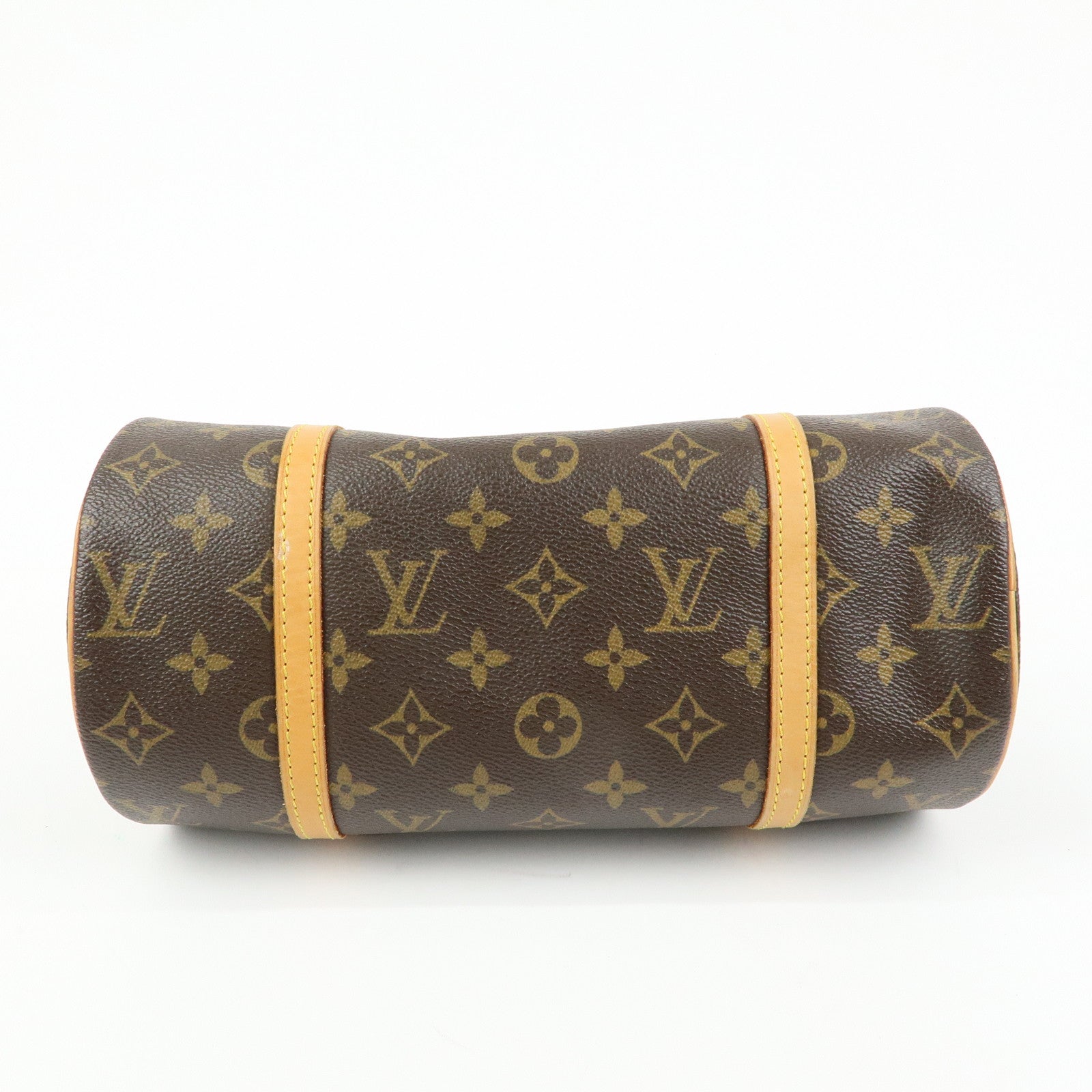 Louis Vuitton Monogram Papillon 26 Hand Bag Brown M51386