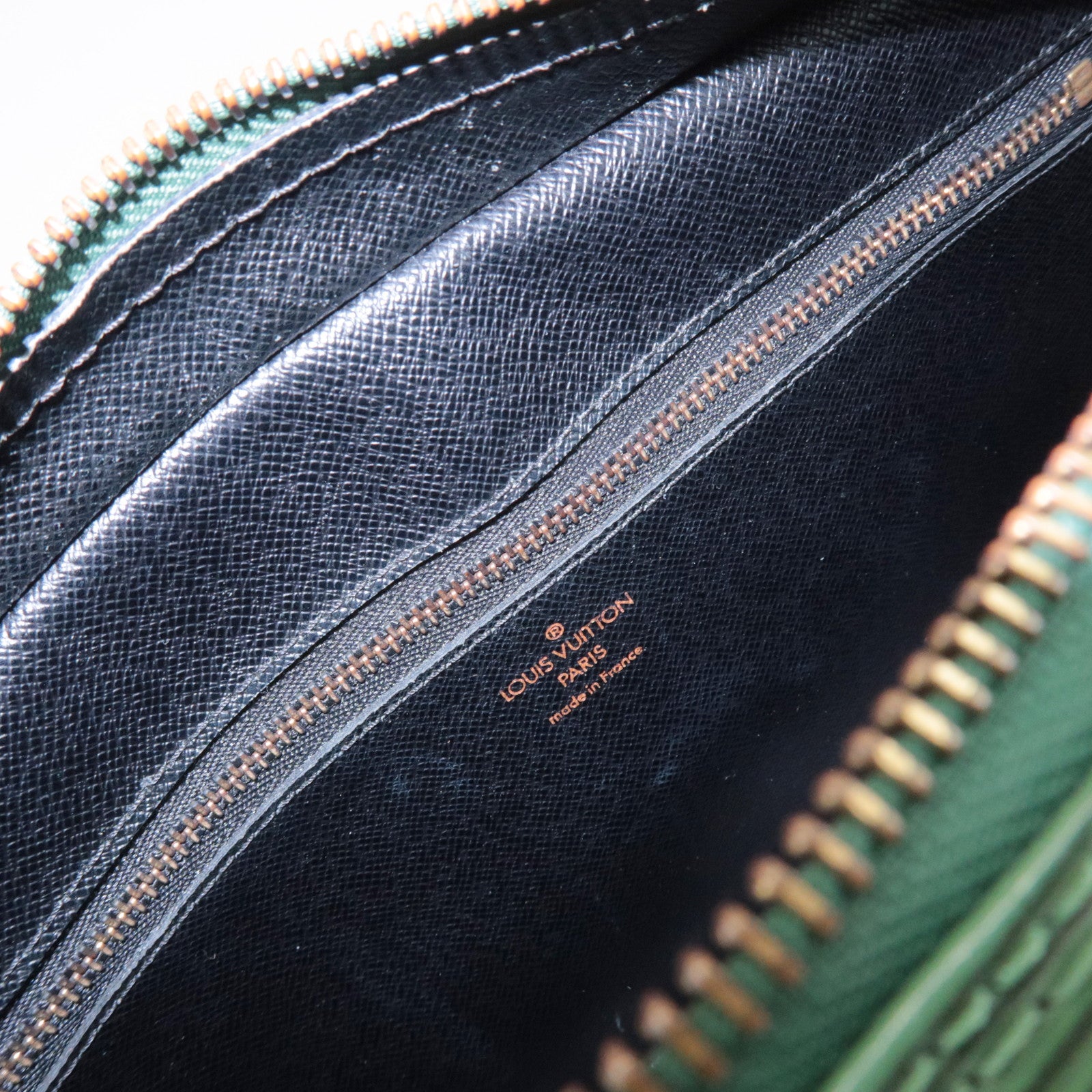 Louis Vuitton Epi Jeune Fille Shoulder Bag Borneo Green M52154