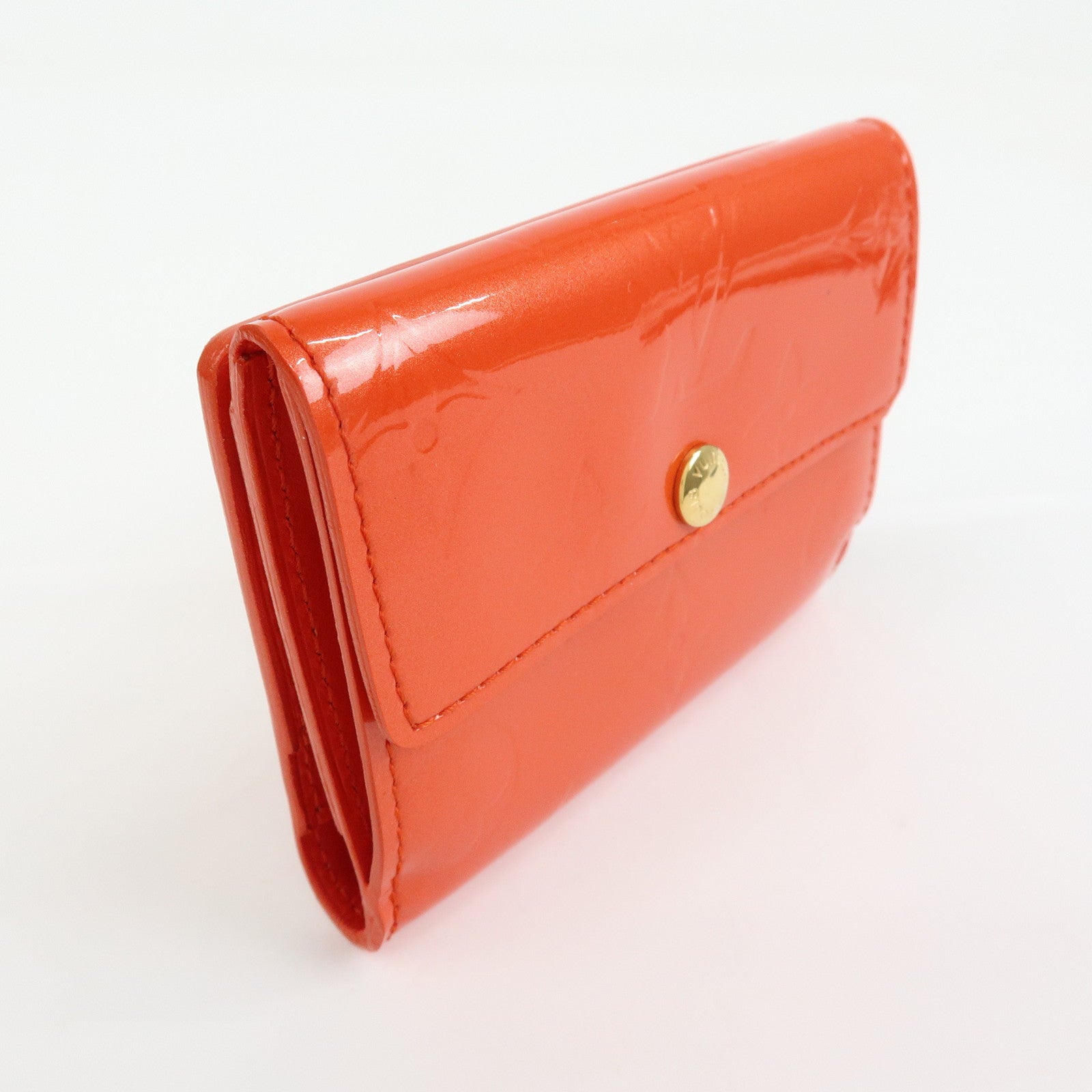 Louis Vuitton Monogram Vernis Leather Ludlow Orange Sunset M93630