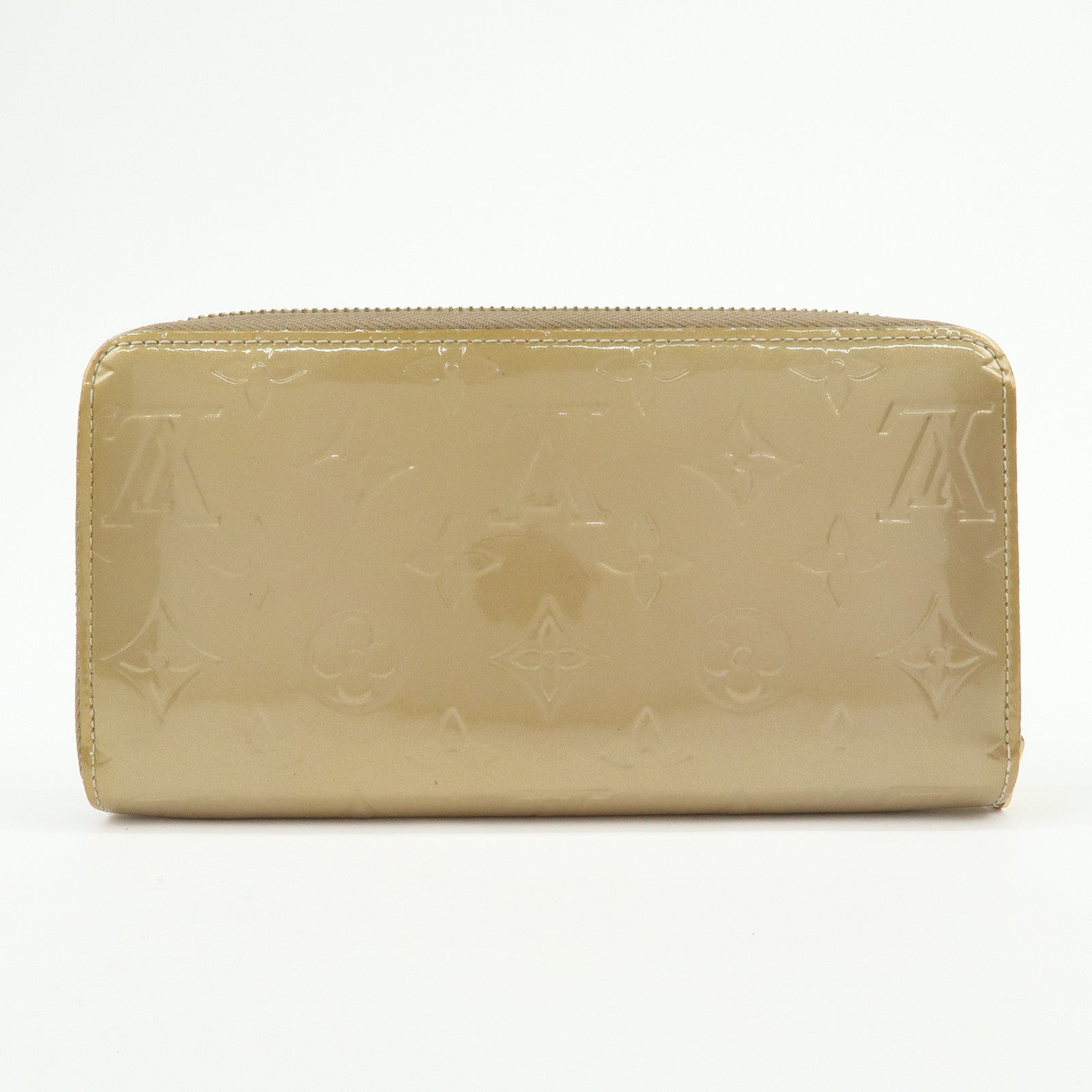 Louis Vuitton Monogram Vernis Round Zippy Long Wallet M91761