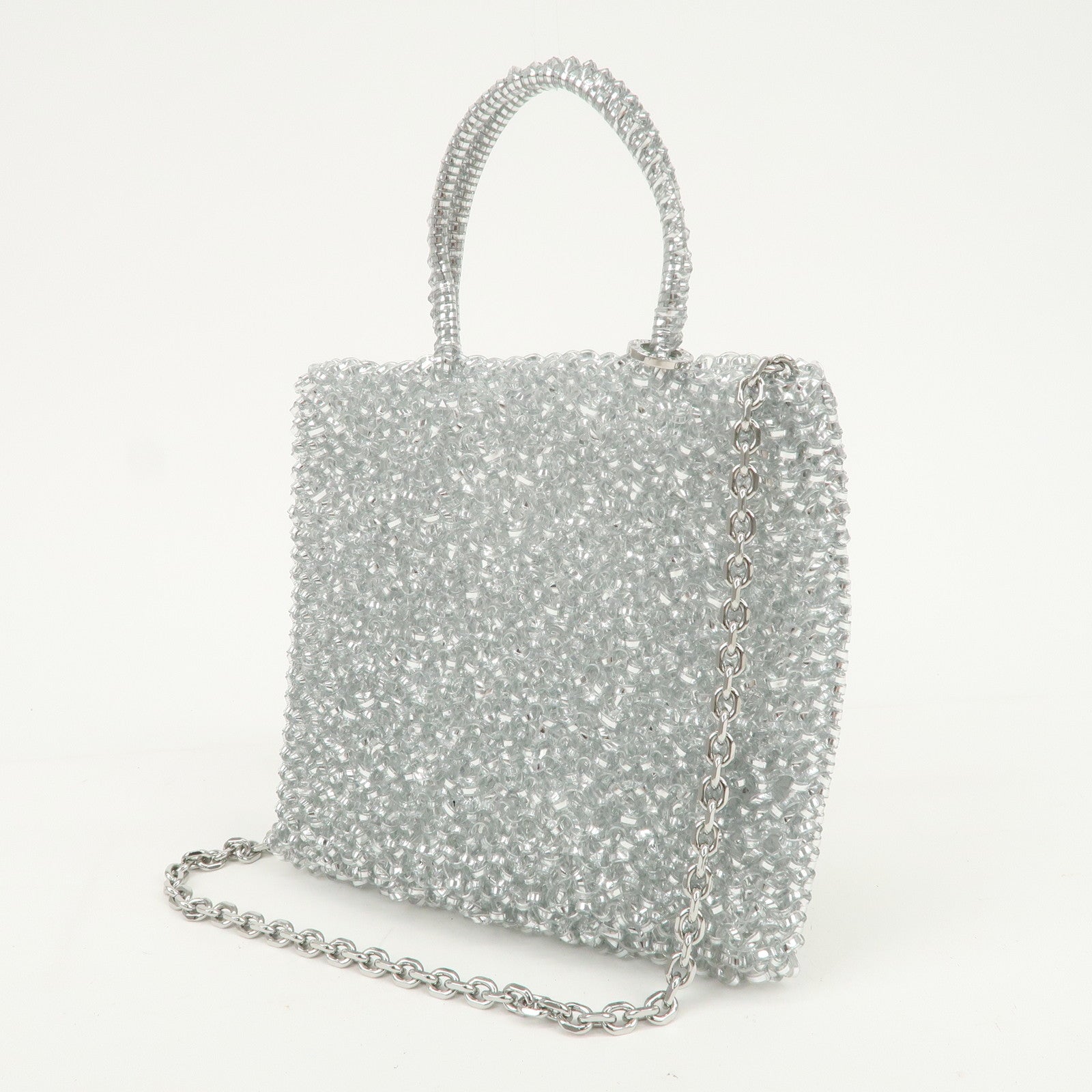 ANTEPRIMA Wire Bag PVC 2Way Bag Hand Bag Shoulder Bag Clear